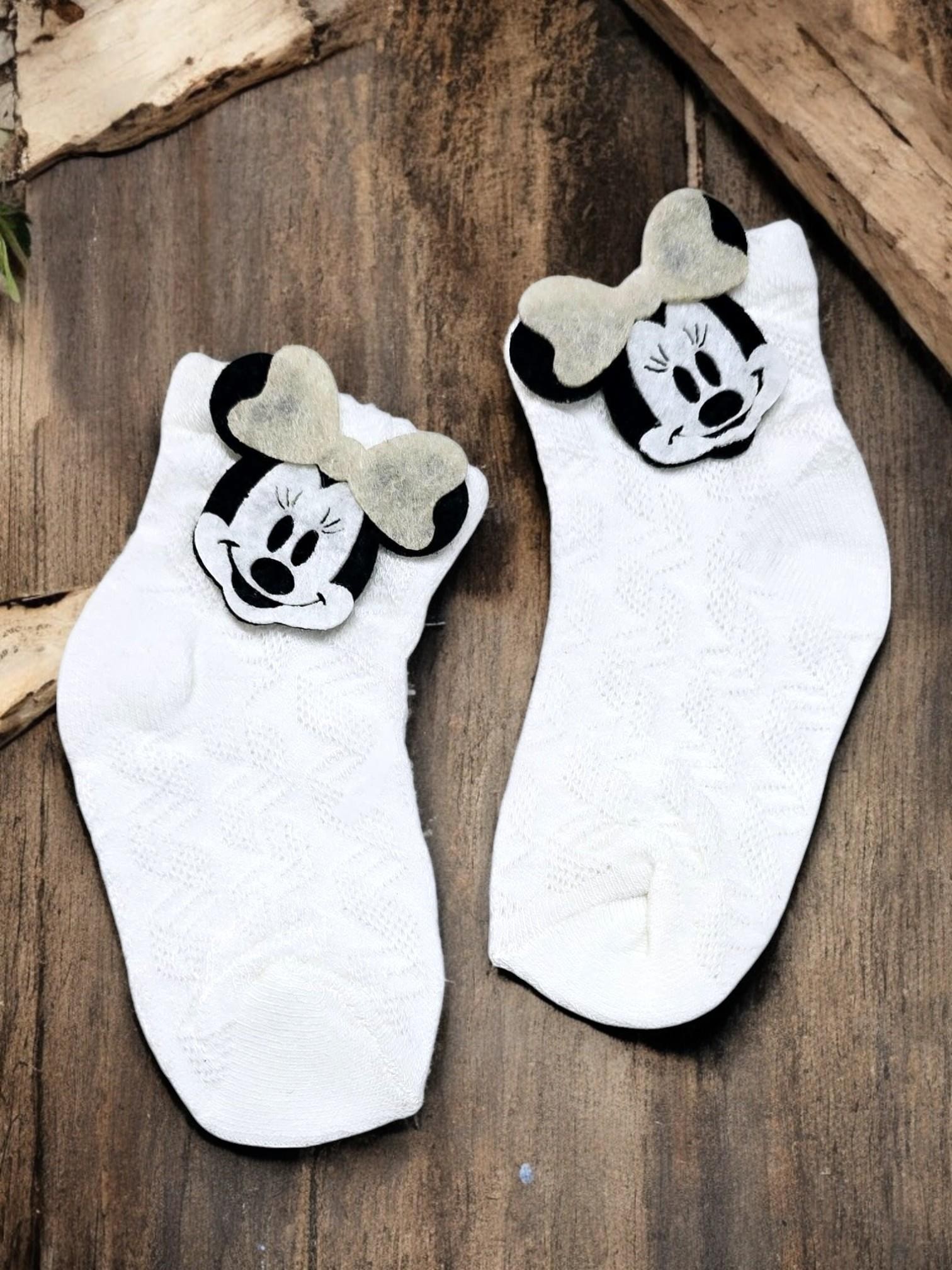 Kız Bebek Pamuklu Çorap Set 3 Çift