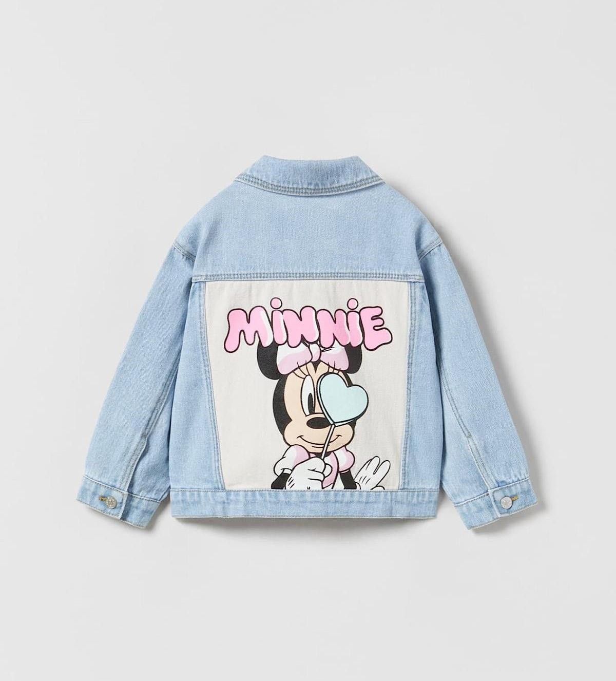 Minnie Kız Çocuk Kot Ceket