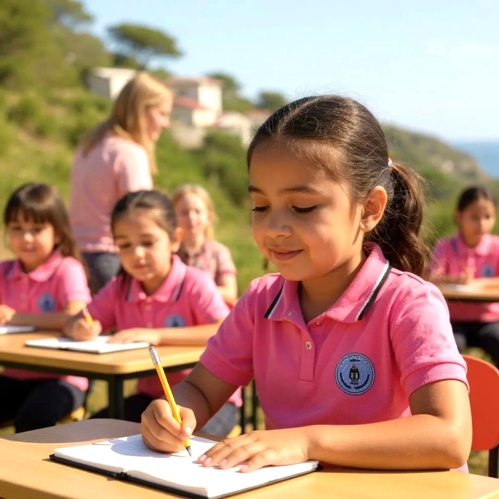 Talatpaşa Ort. Kız Polo Yaka Tişört - Kısa