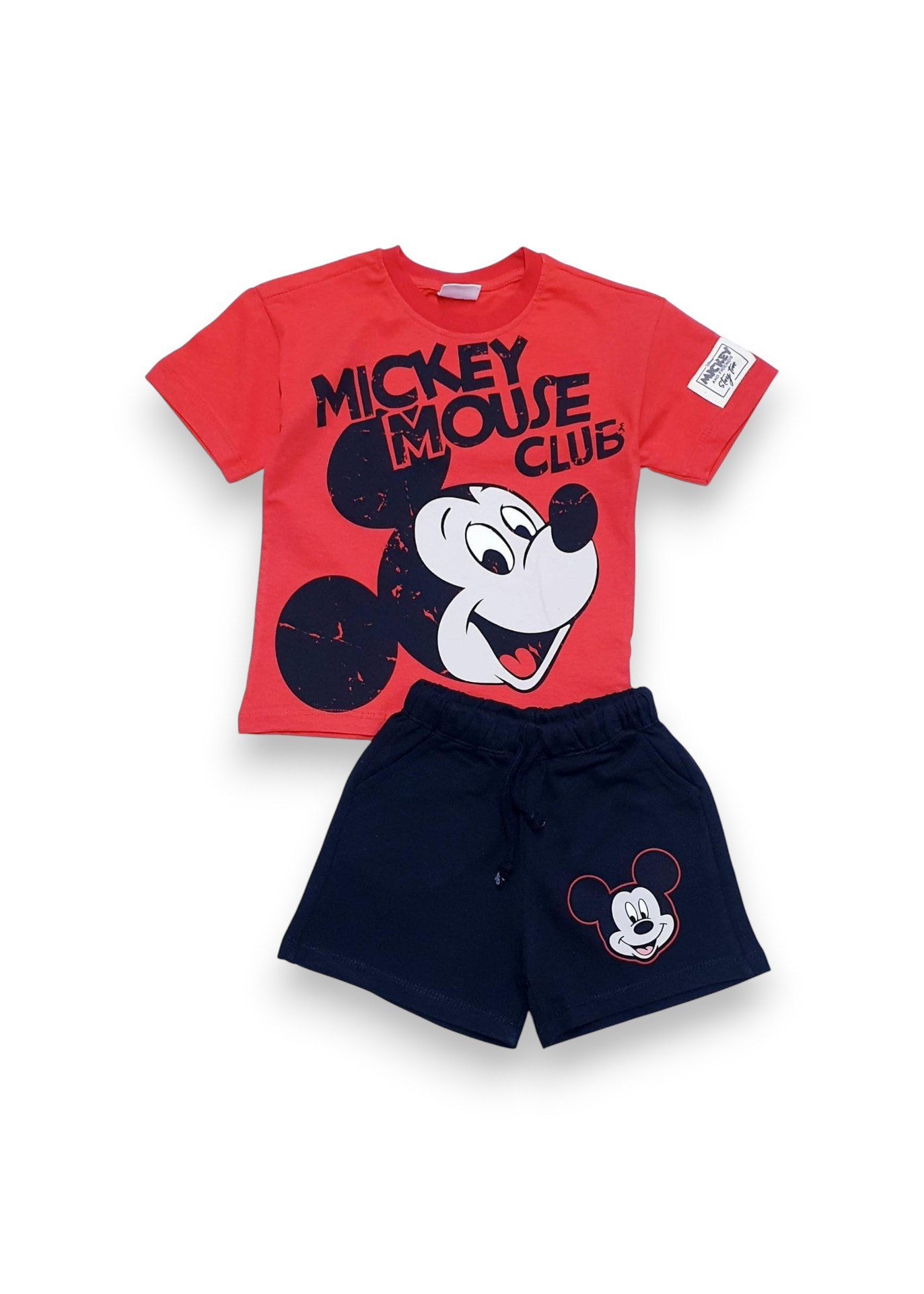 Mickey Şortlu Erkek Çocuk Takım