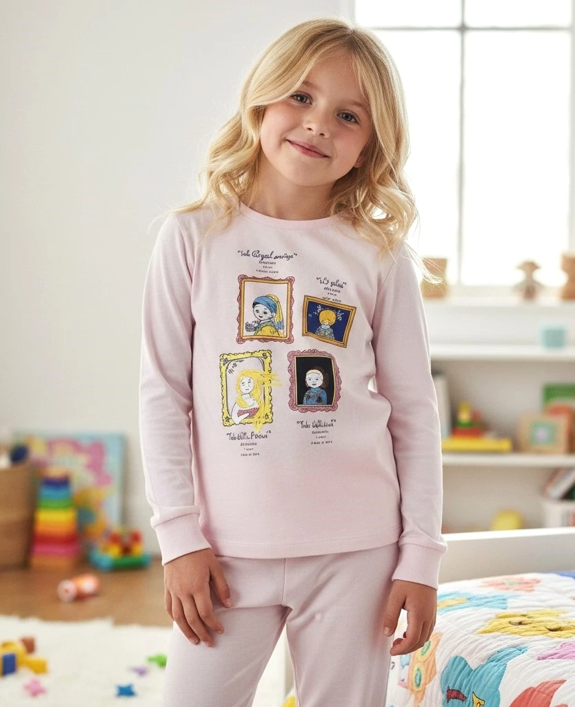 Kız Çocuk Pijama Takım