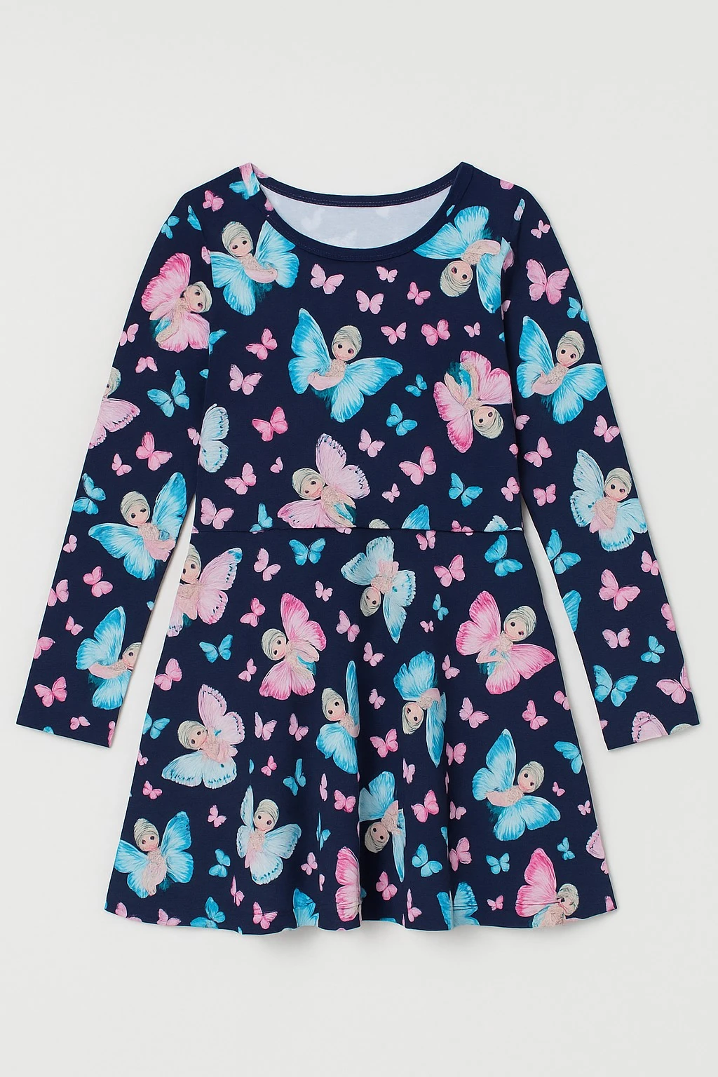 Elsa Kız Çocuk Elbise