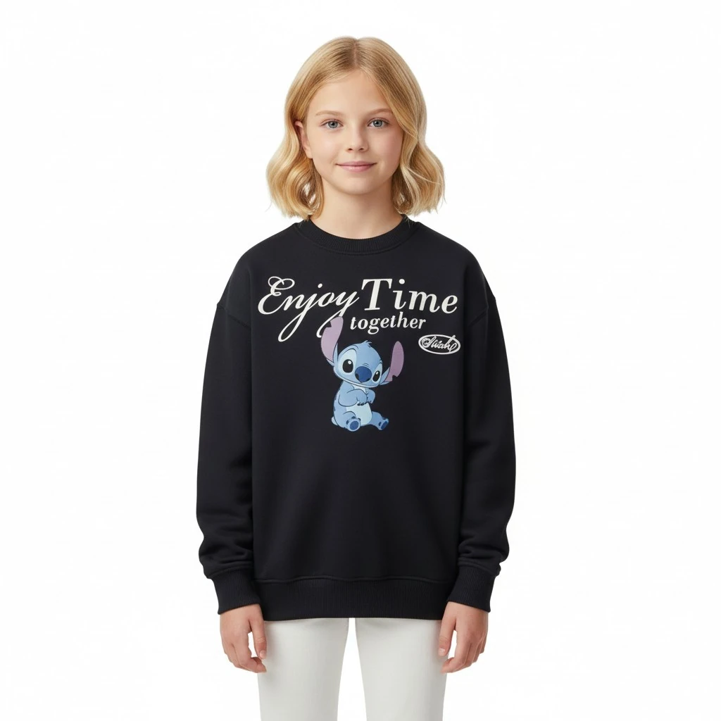 Stitch Çocuk Sweatshirt ST09527