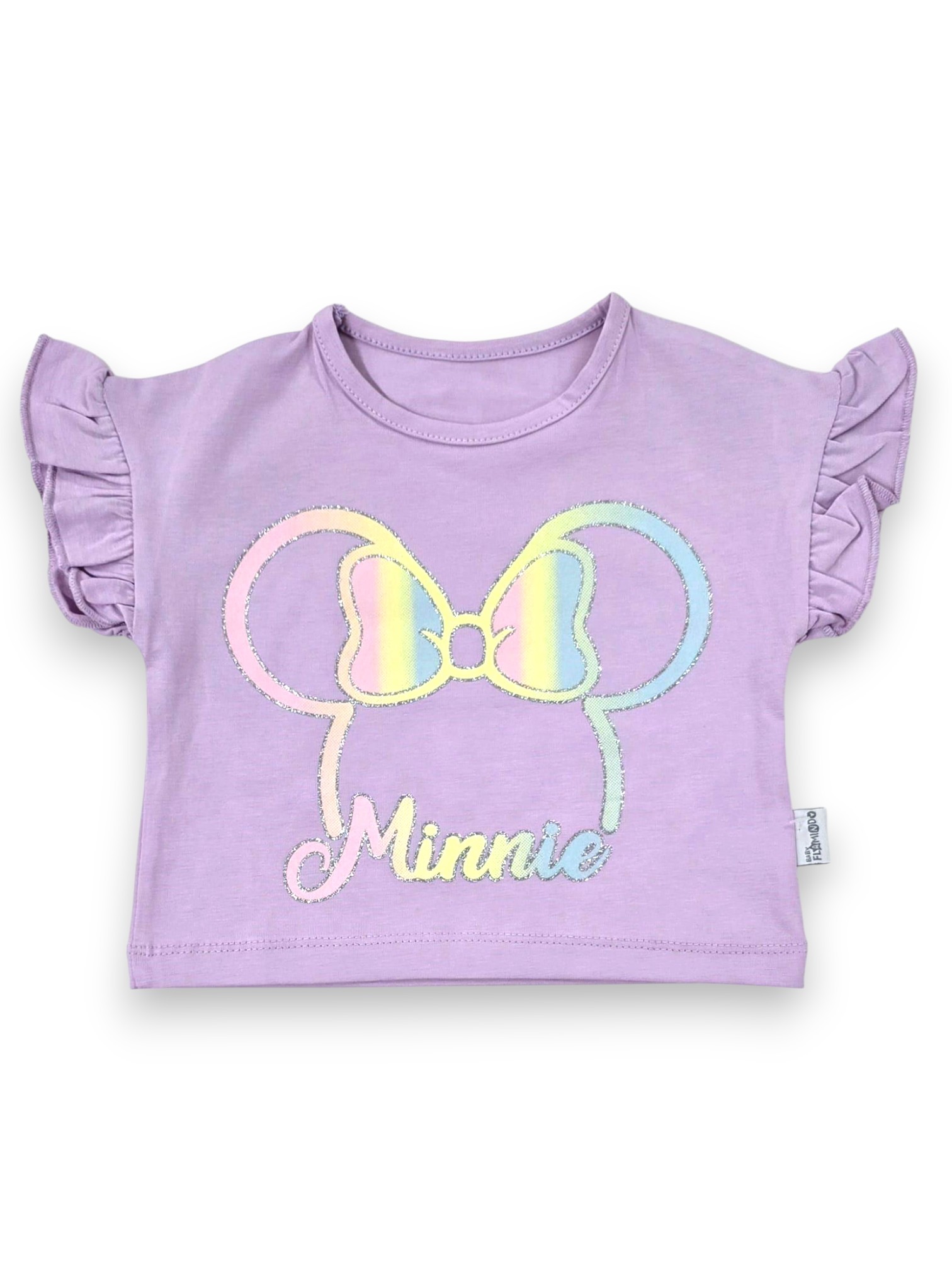 Minnie Kız Bebek Şortlu Takım