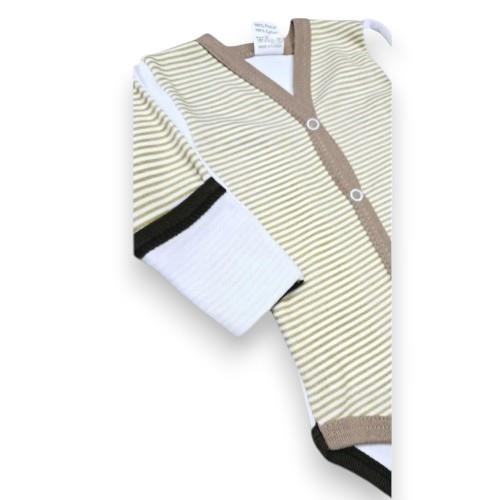 Önden Çıtçıtlı Kız Bebek Çıtçıtlı Body Zıbın