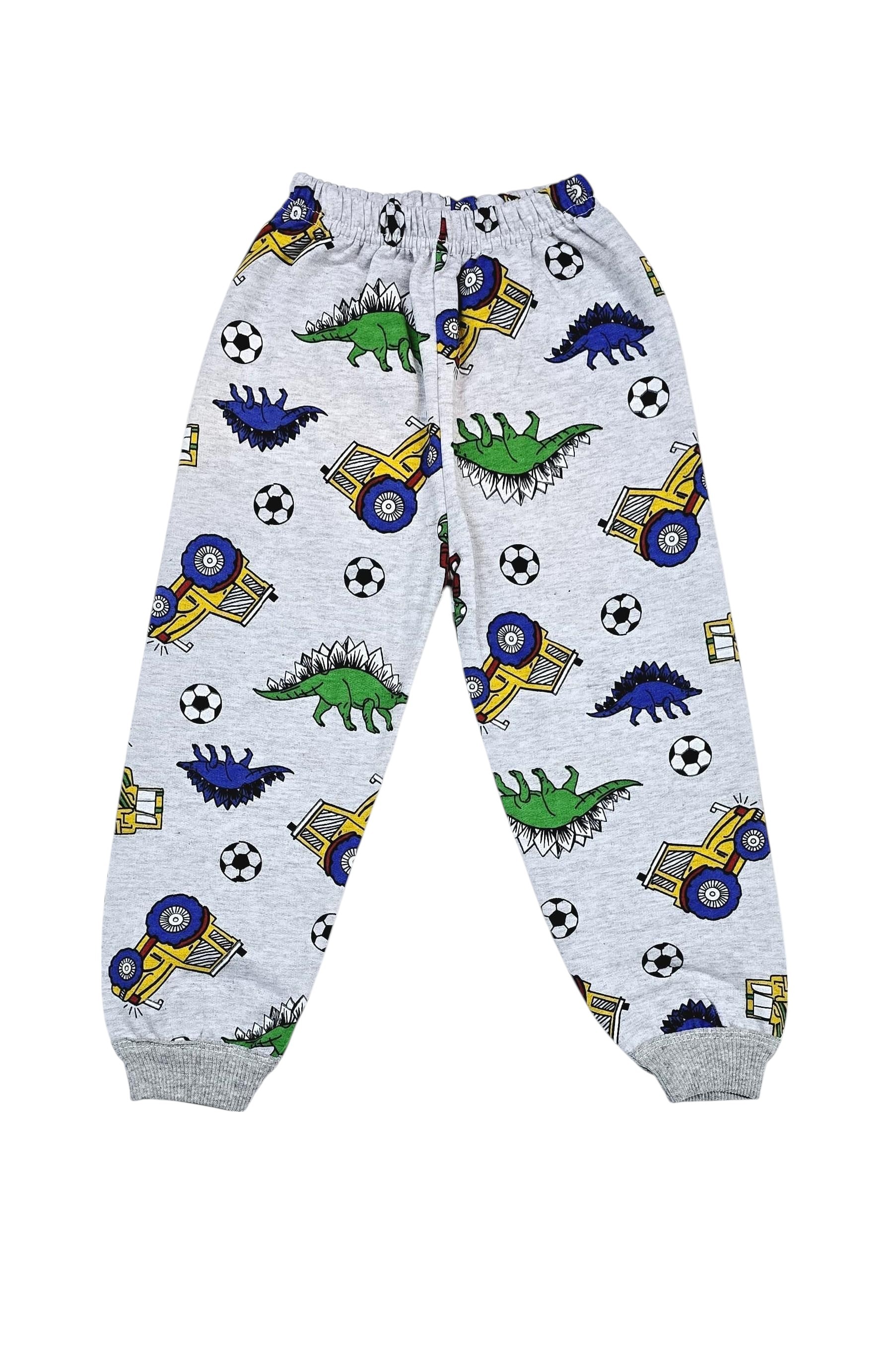 Kepçeli Erkek Bebek Pijama Takım