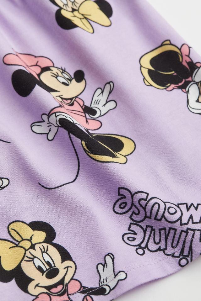 Minnie Kız Çocuk Penye Elbise