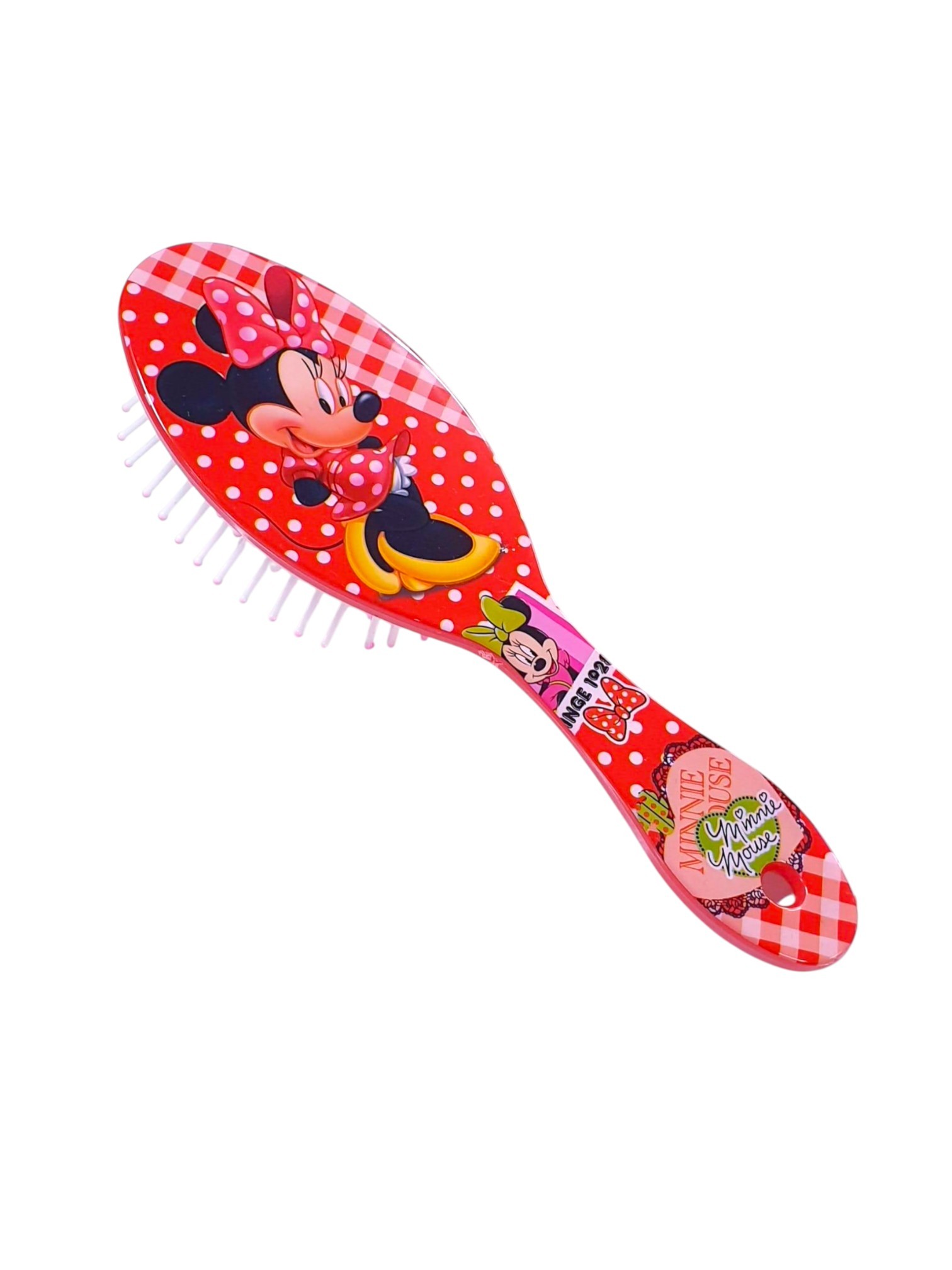 Minnie Çocuk Saç Fırçası - Kırmızı