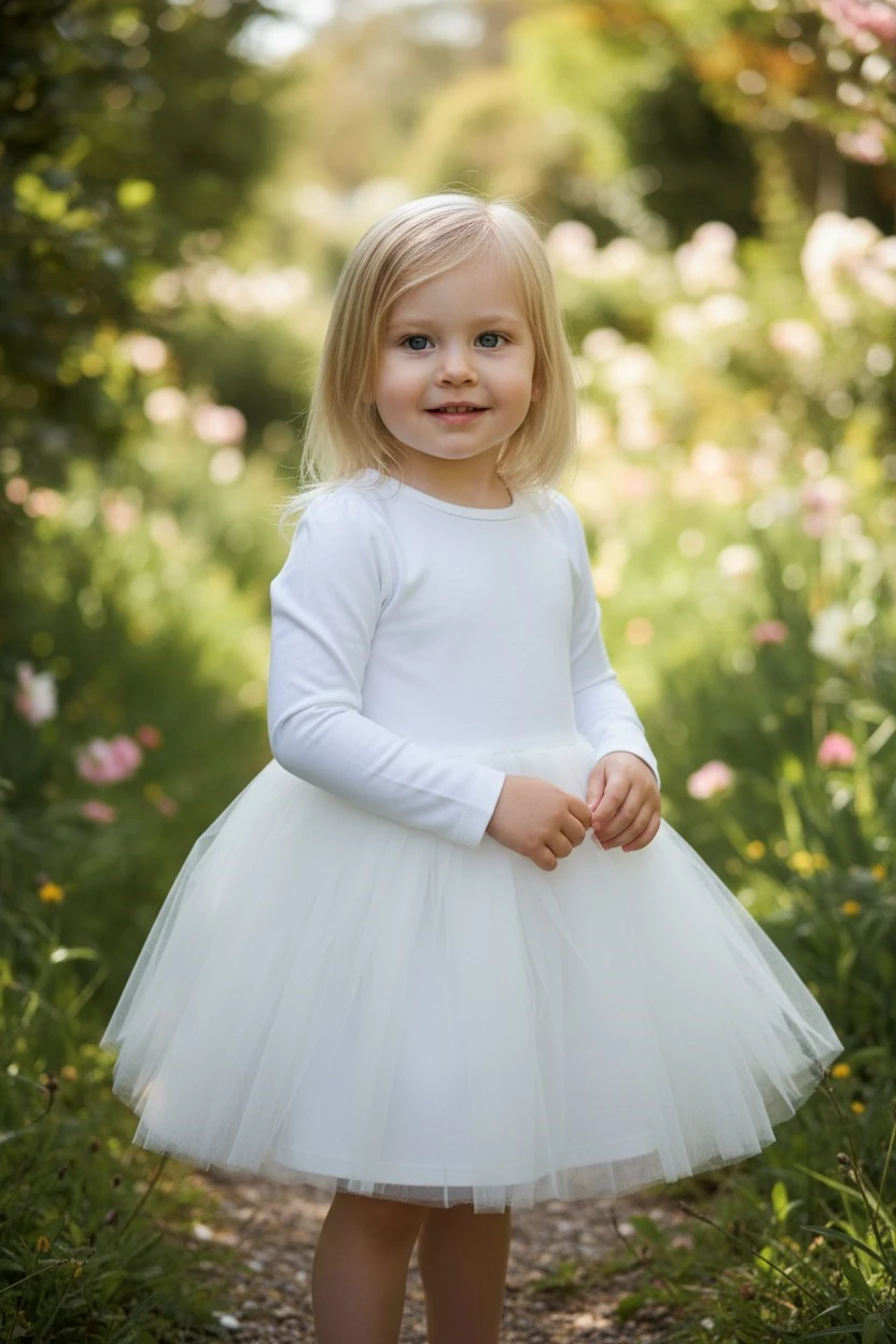 Bolero Hırkalı Kız Çocuk Tüllü Elbise