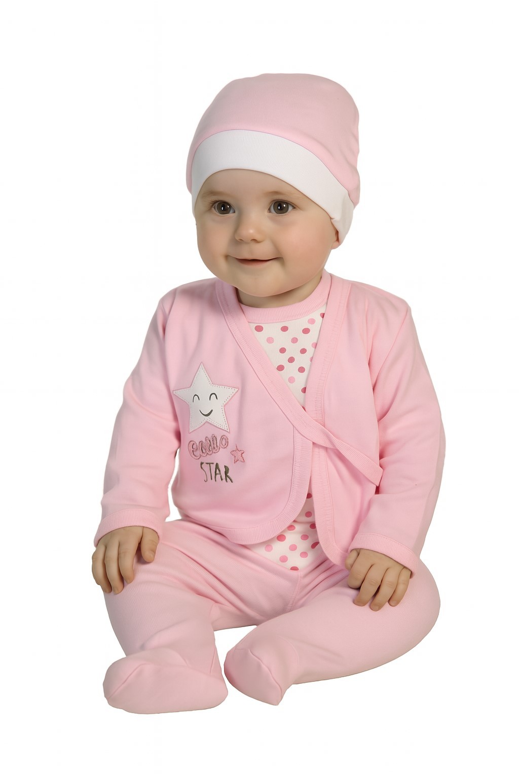 Little Star Kız Bebek Hastane Çıkışı 10lu Set