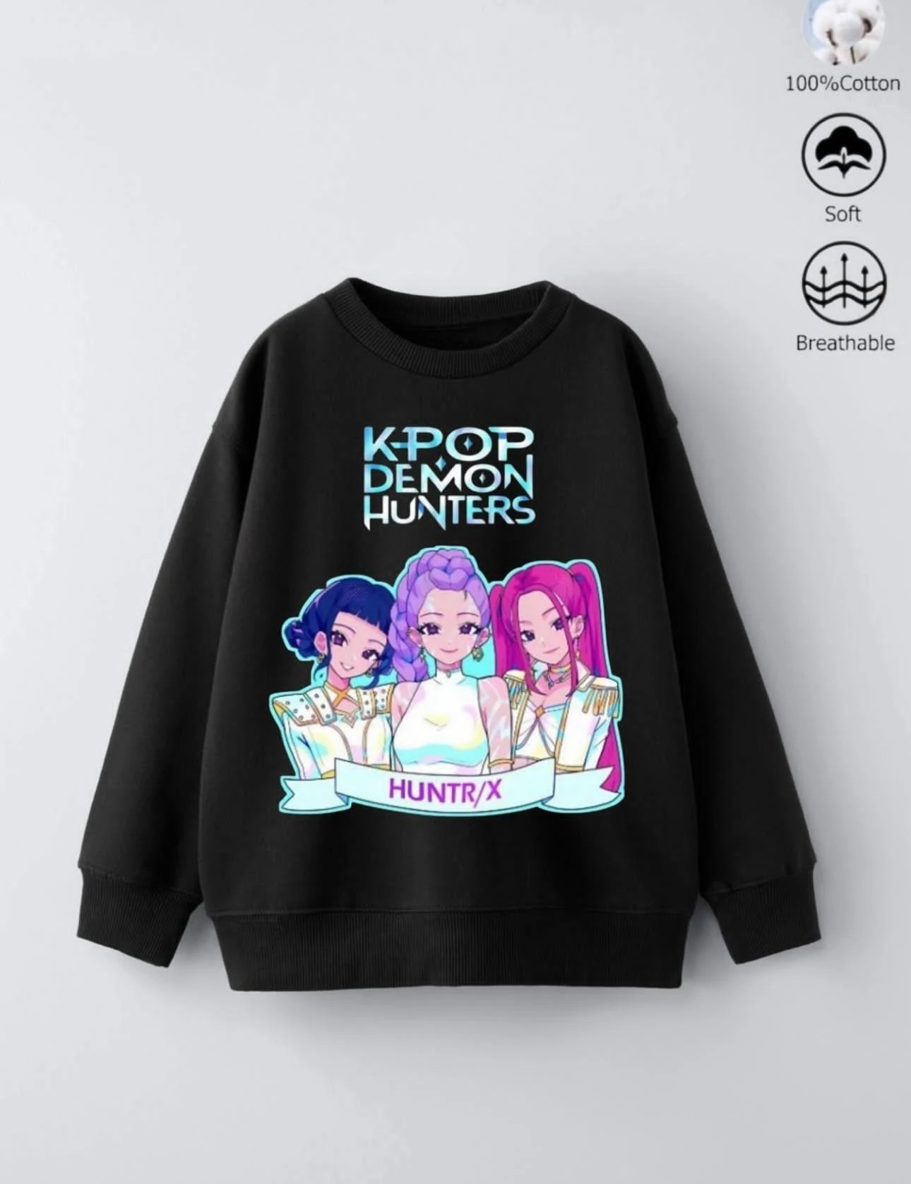 KPop Kız Çocuk Sweatshirt