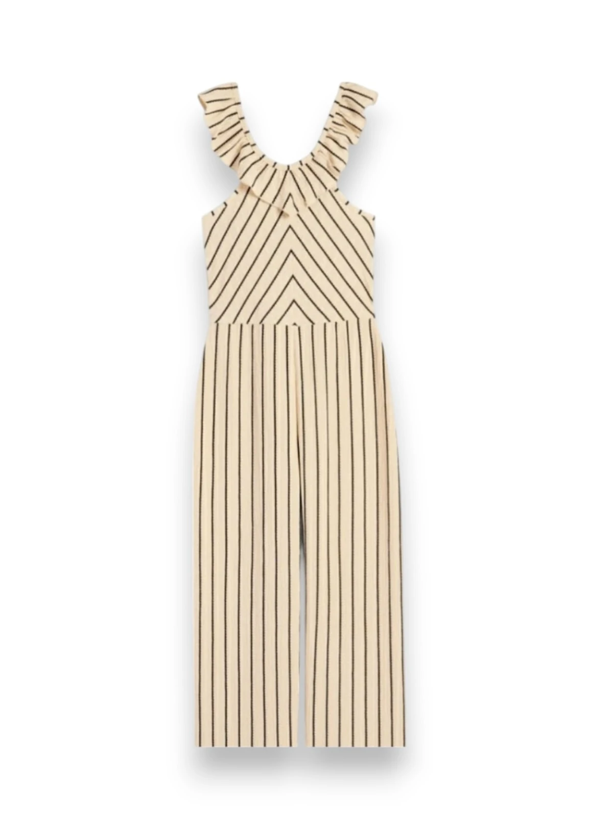 Çizgili Kız Çocuk Tulum