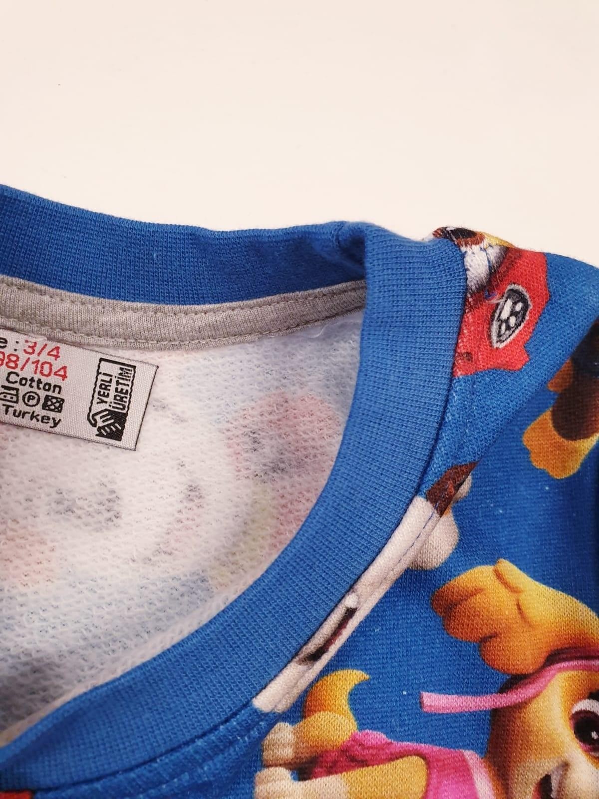 Paw Patrol Kışlık Çocuk Sweatshirt