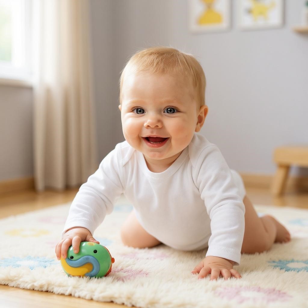Uzun Kollu Erkek Bebek Çıtçıtlı Body - Büyük Boy (Bbyrn)