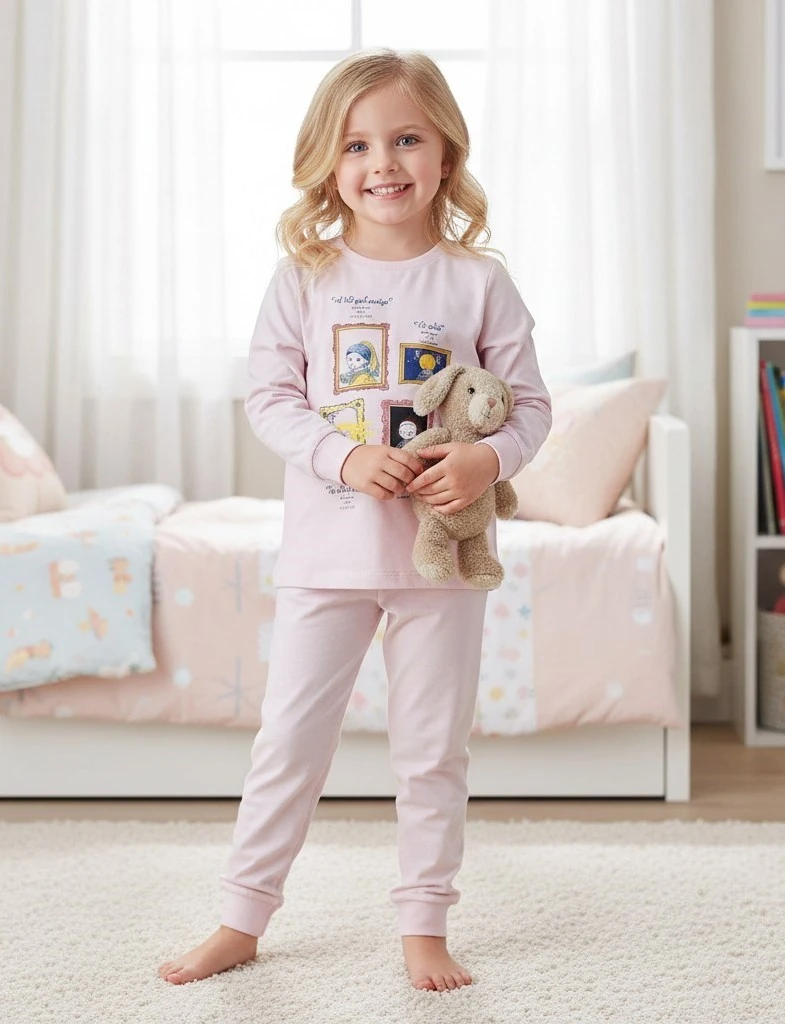 Kız Çocuk Pijama Takım