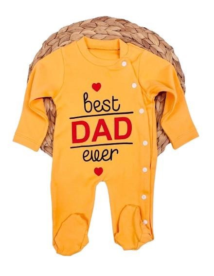 Best Dad Erkek Bebek Tulum