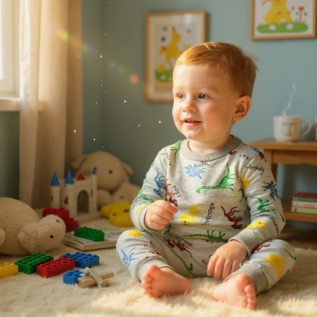 Dinazorlu Çocuk Pijama Takım