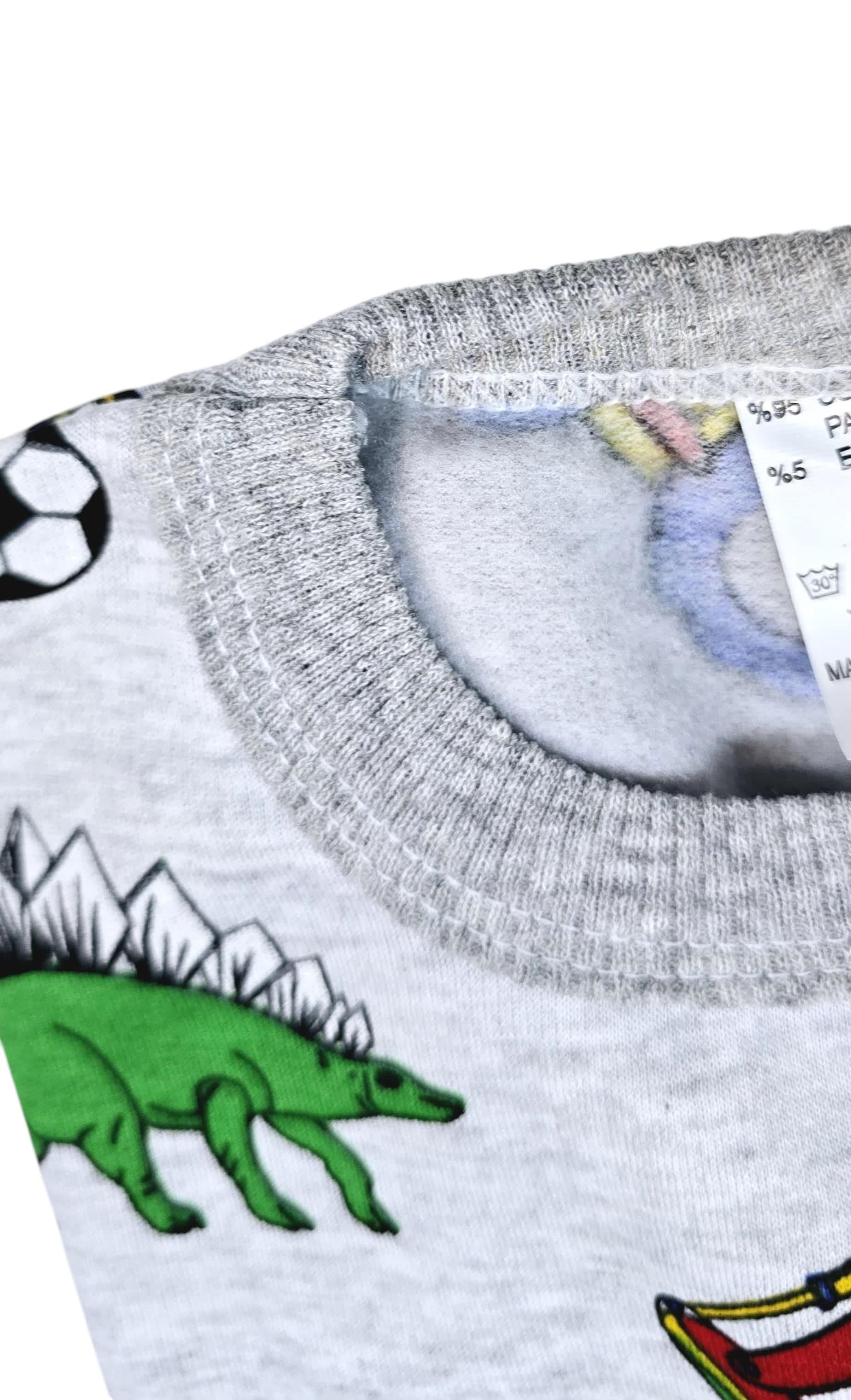 Kepçeli Erkek Bebek Pijama Takım