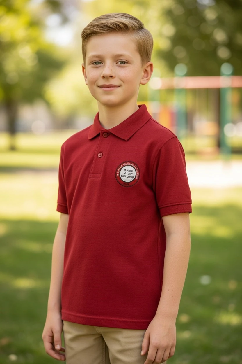 Şehit Nuri Şener Ort. Polo Yaka Kısa Kol Tişört