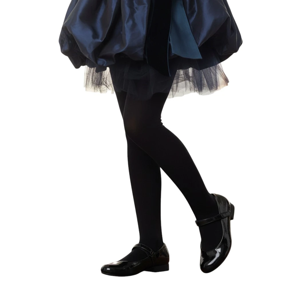 Kız Çocuk Mus Külotlu Çorap 50 Den - Saks