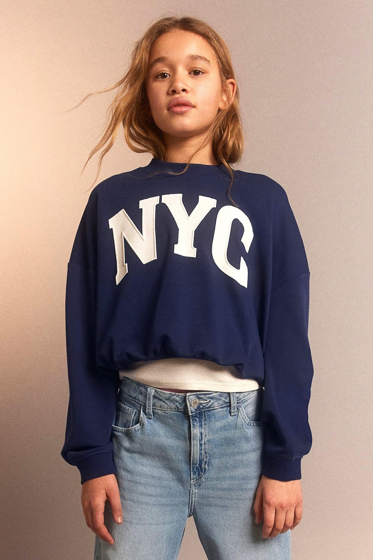 NYC Kız Çocuk Sweatshirt