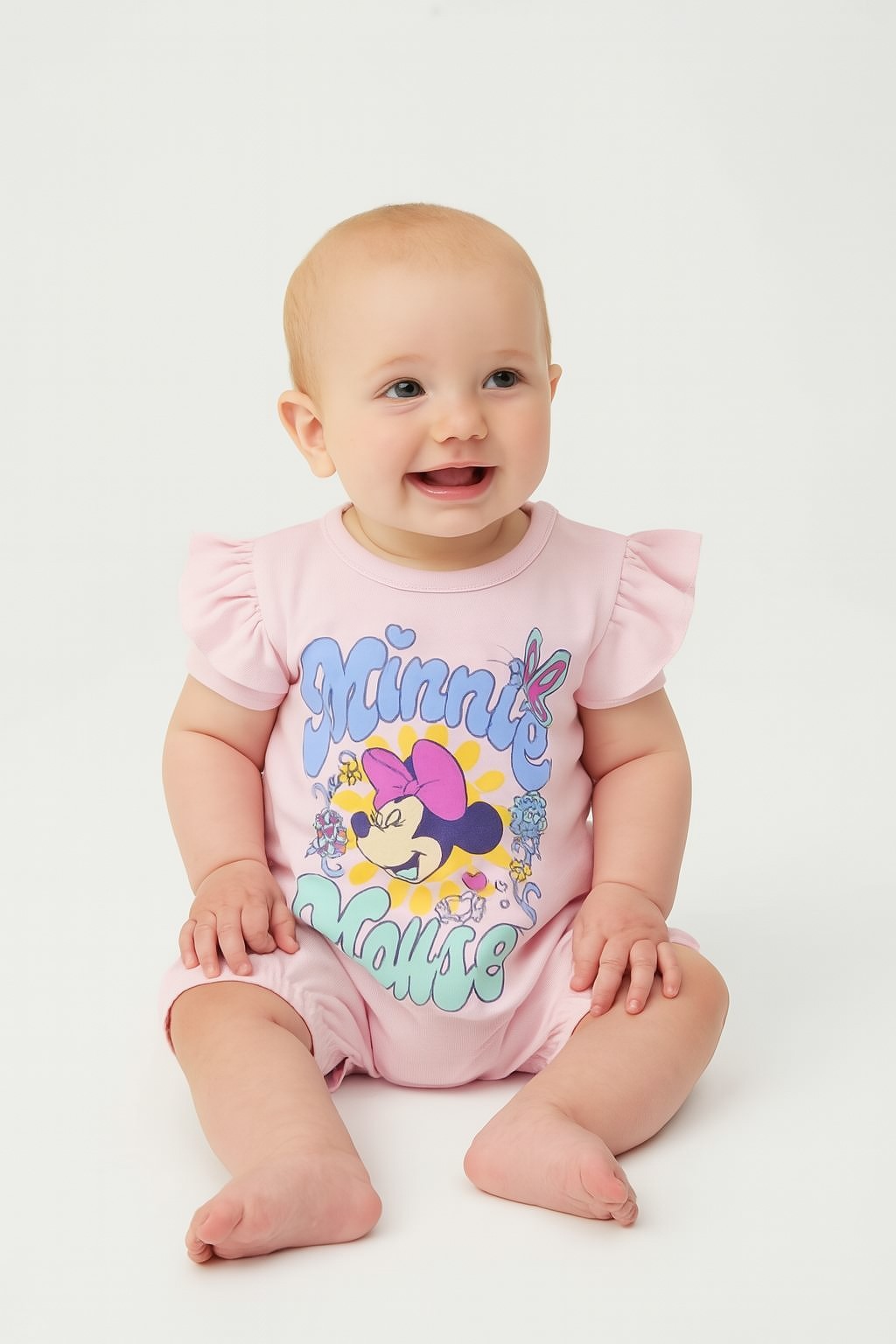 Minnie Kız Bebek Tulum