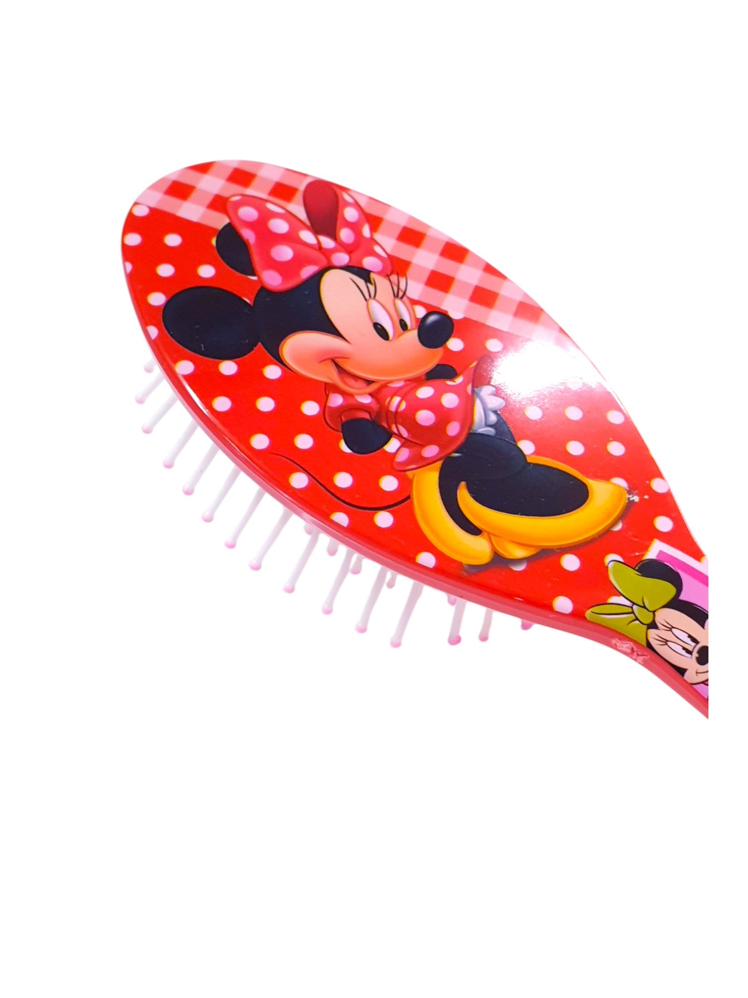 Minnie Çocuk Saç Fırçası - Kırmızı