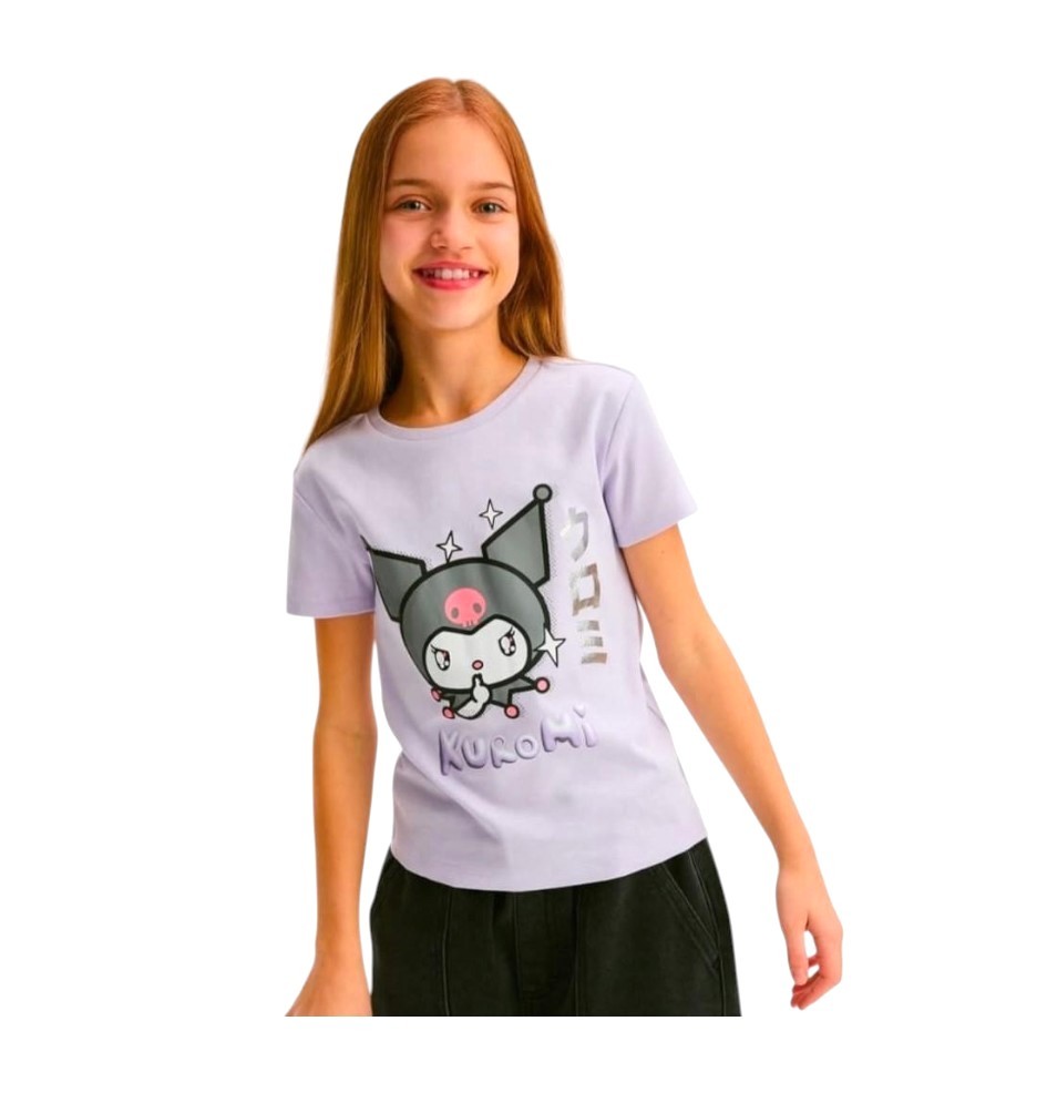Kuromi Kız Çocuk Tişört