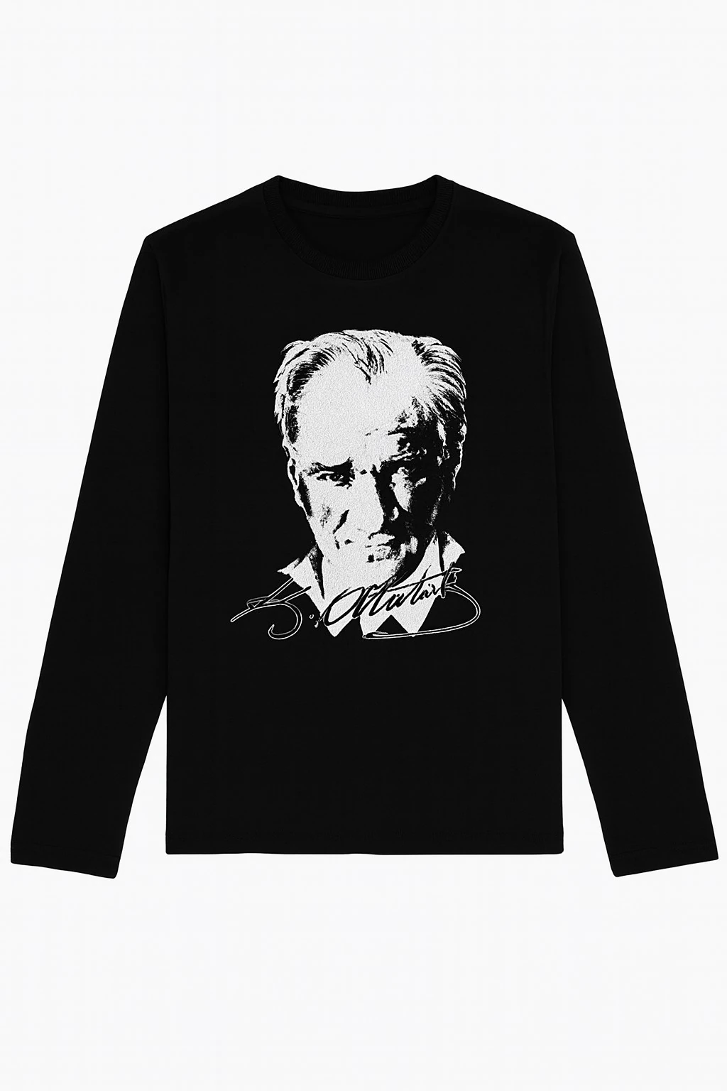 Atatürk Baskılı Uzun Kol Çocuk Tişört