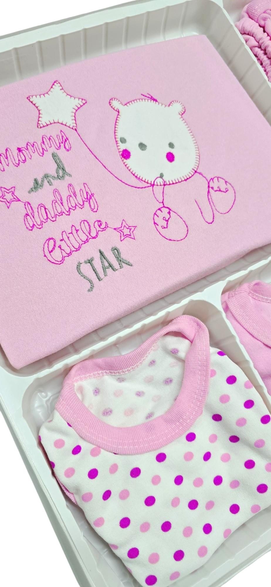Little Star Kız Bebek Hastane Çıkışı 10lu Set
