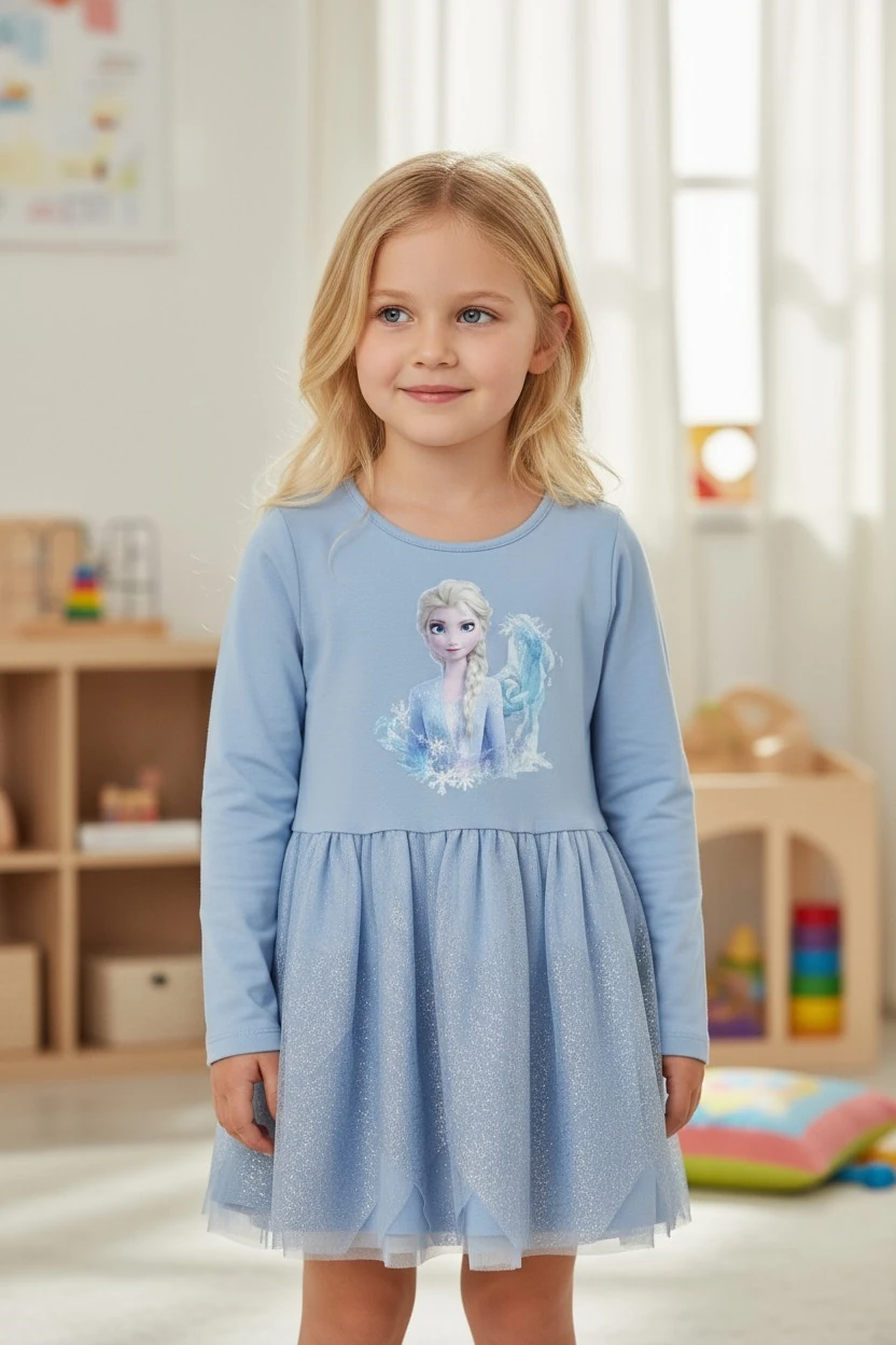 Elsa Çocuk Elbise