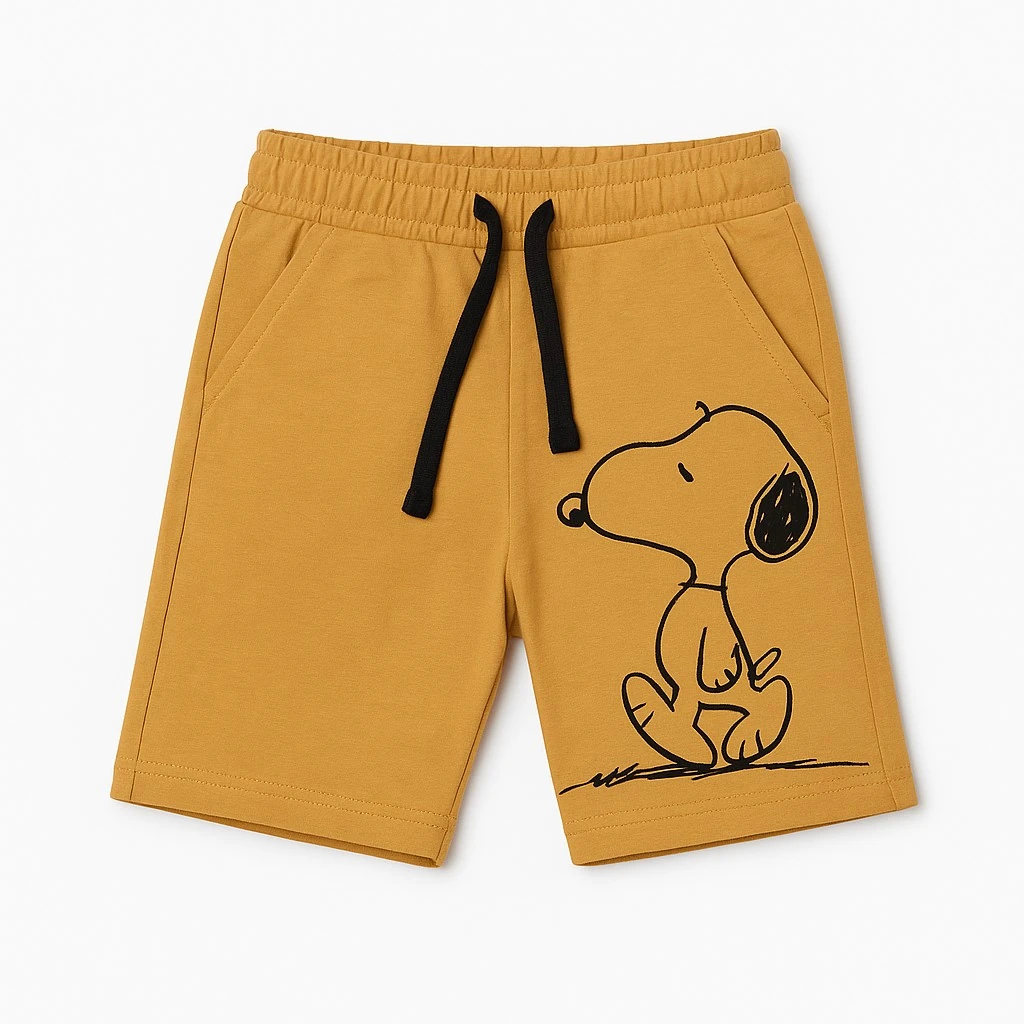 Snoopy Kız Çocuk Şort