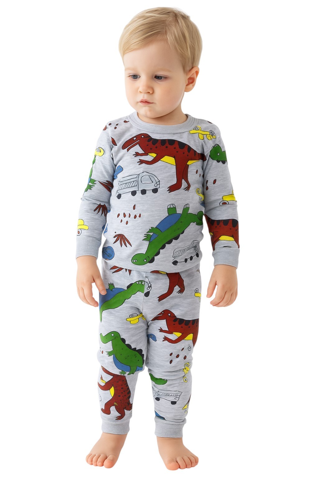 Dinazorlu Erkek Bebek Pijama Takım