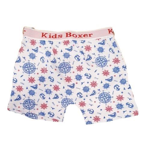 Desenli Erkek Çocuk Boxer - Sdf