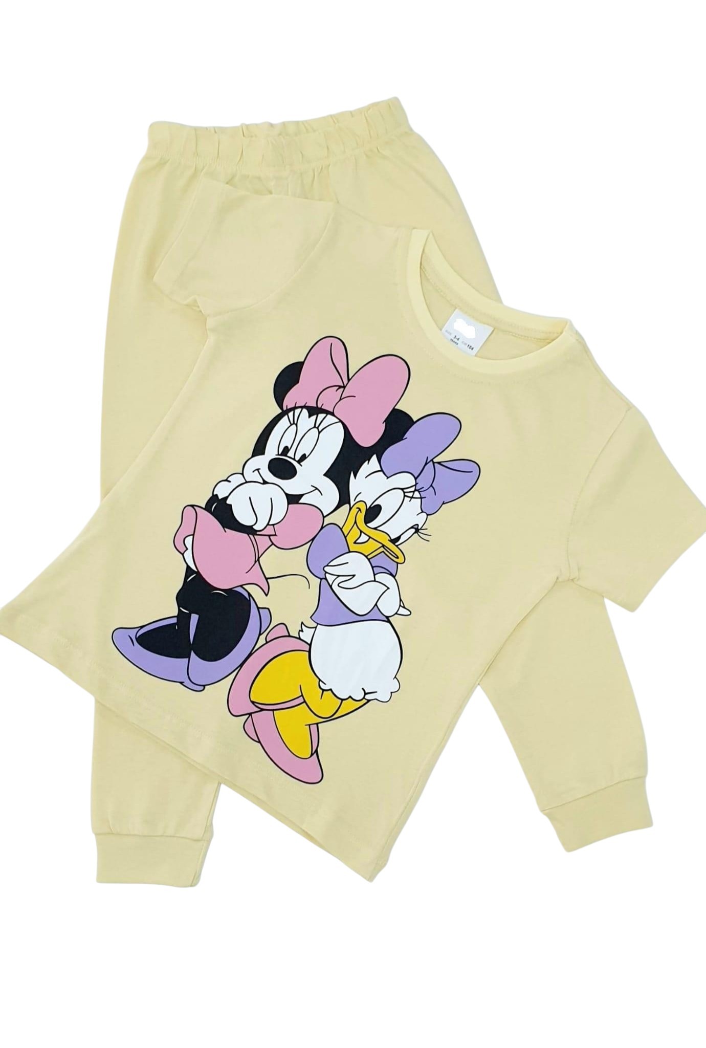 Minnie Kız Çocuk Pijama Takımı