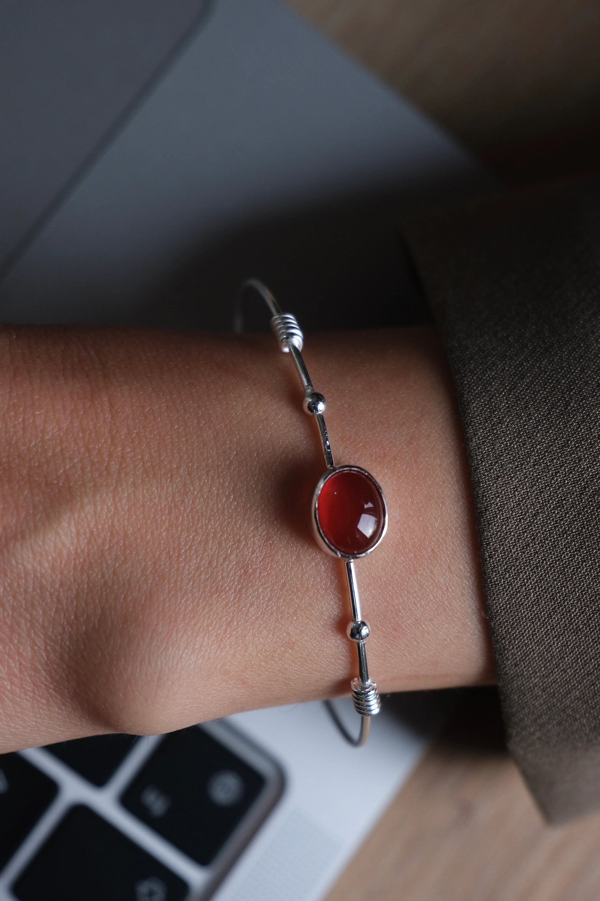 akik kelepçe bileklik