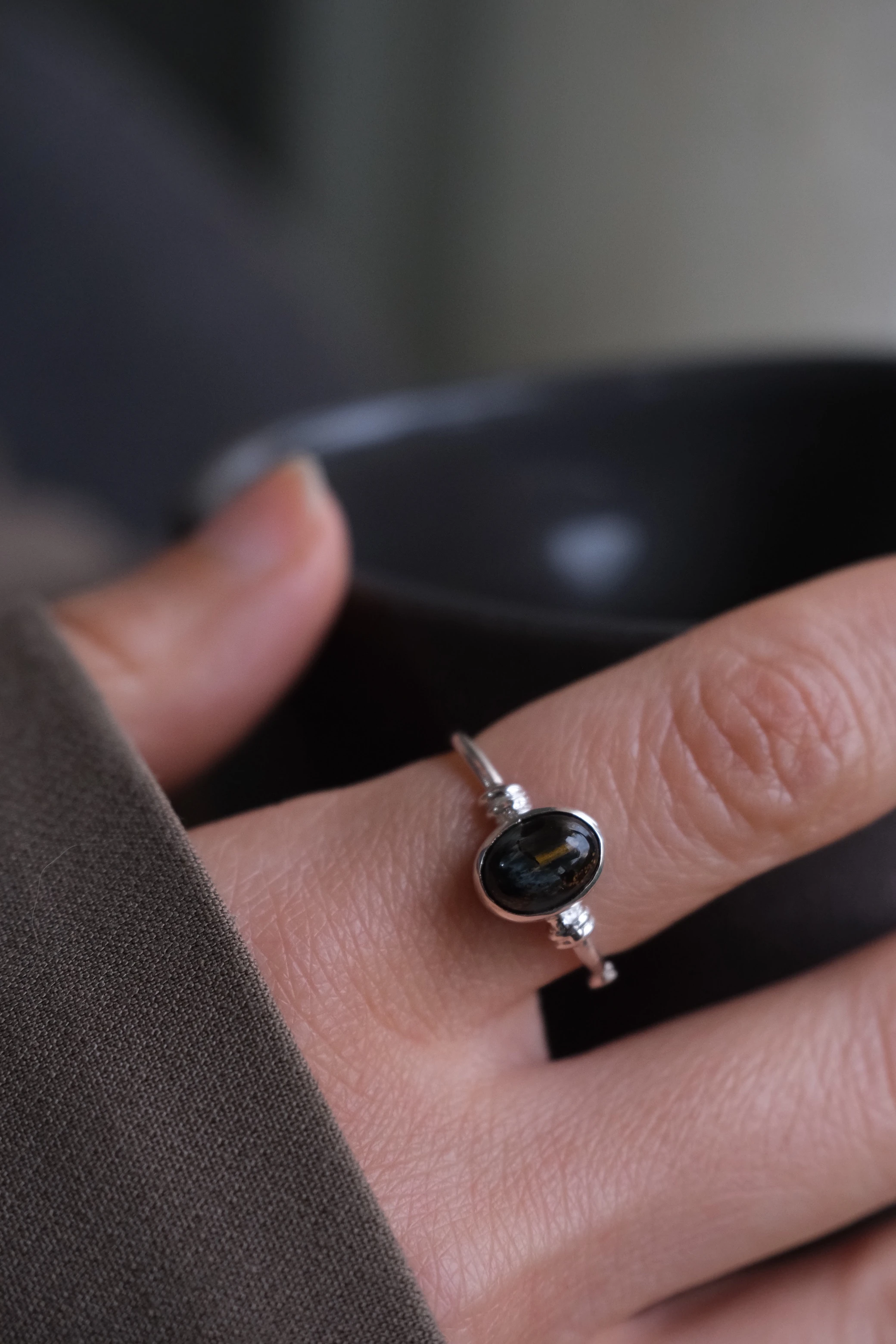 pietersite ‘dear’ yüzük