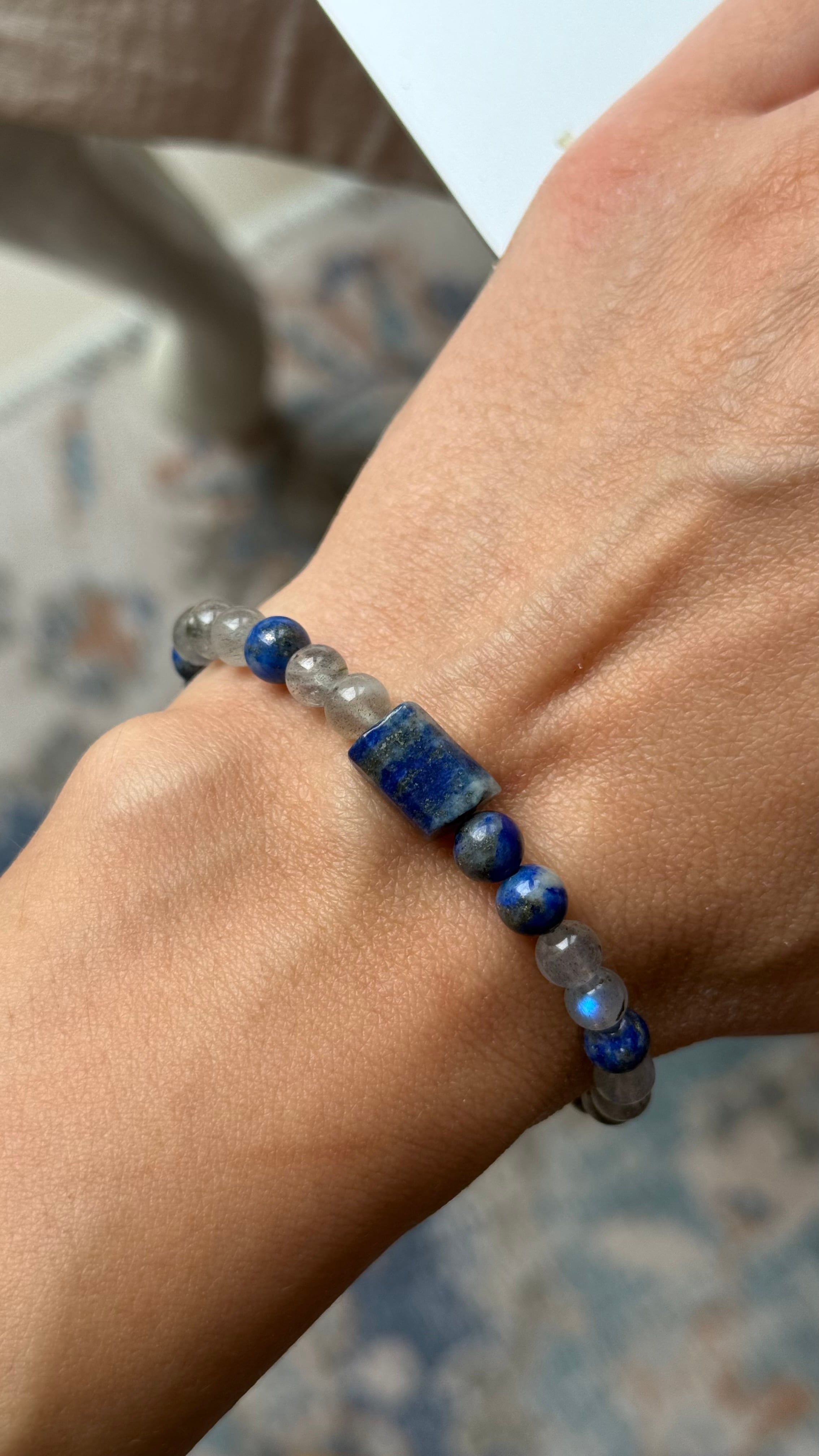 blue muse labradorit & lapis lazuli
