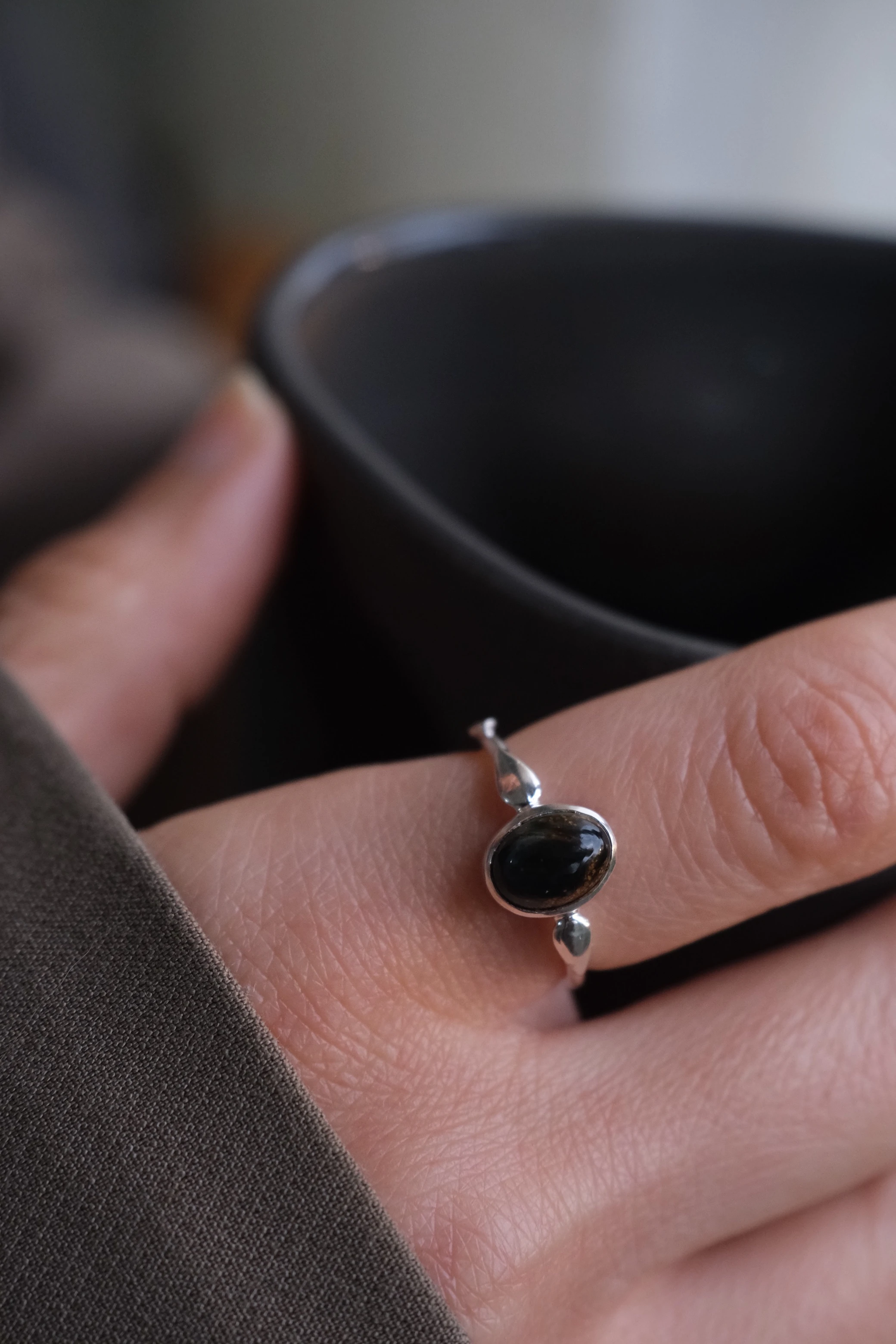 pietersite ‘lady’ yüzük