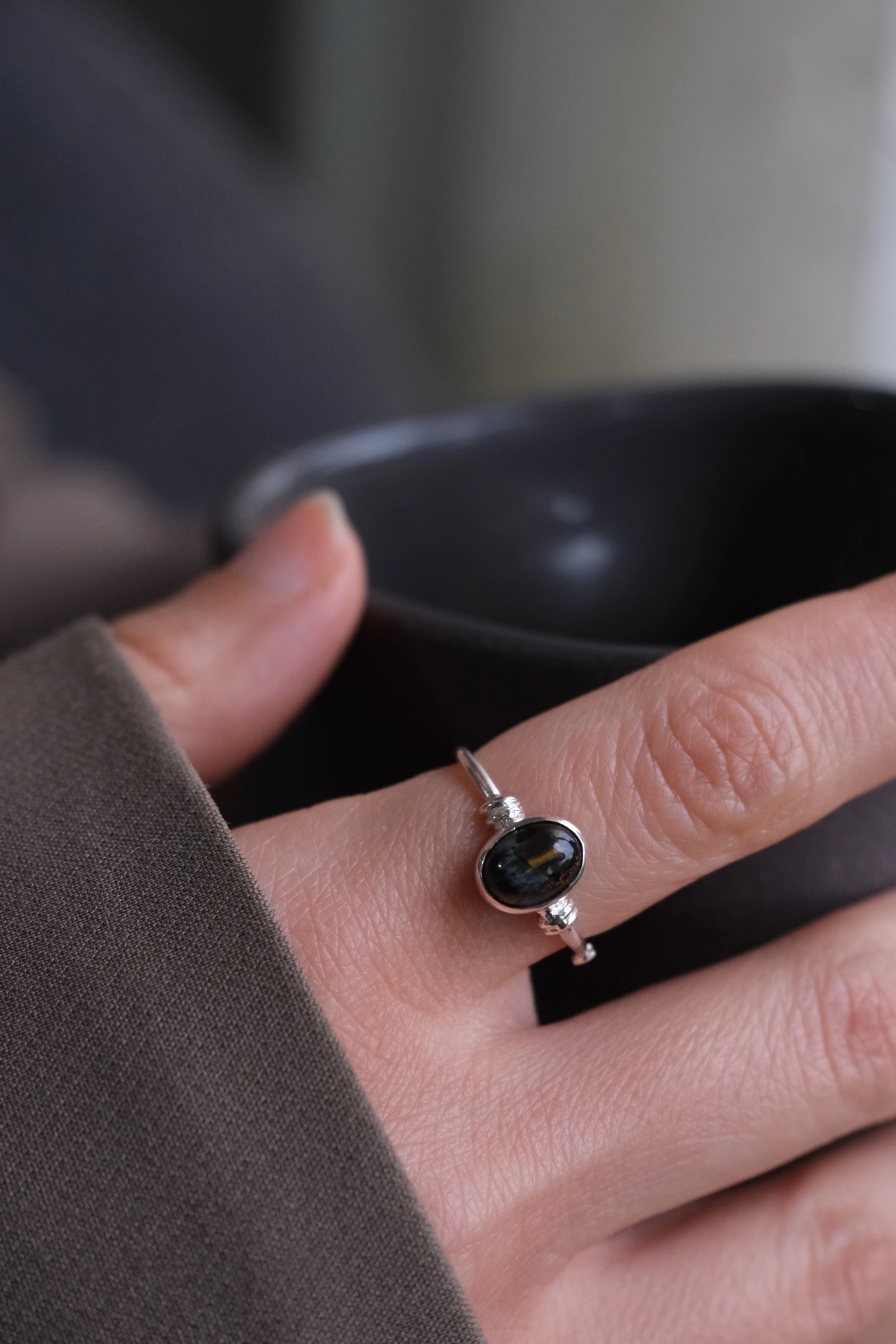 pietersite ‘dear’ yüzük