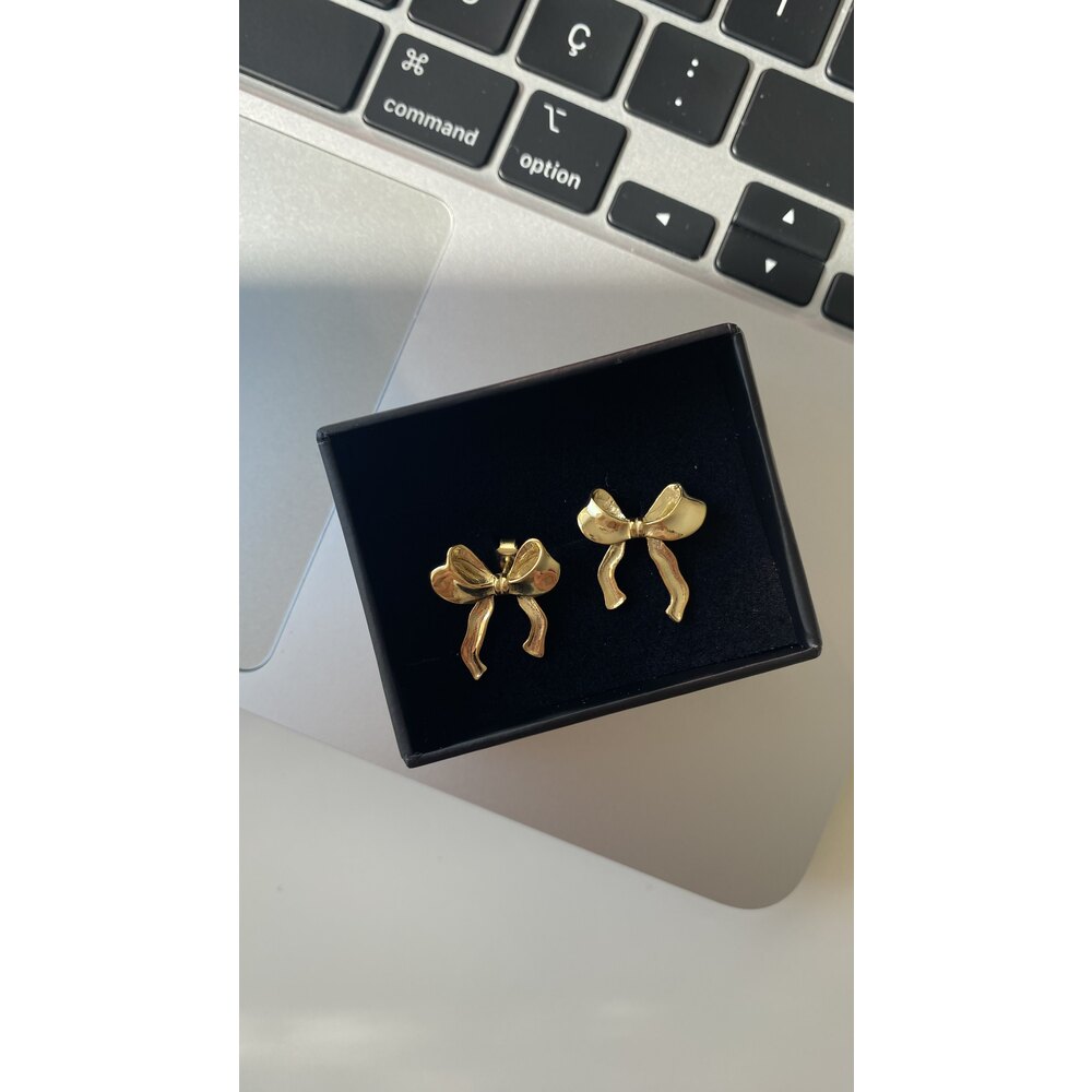 925 FİYONK KÜPE GOLD