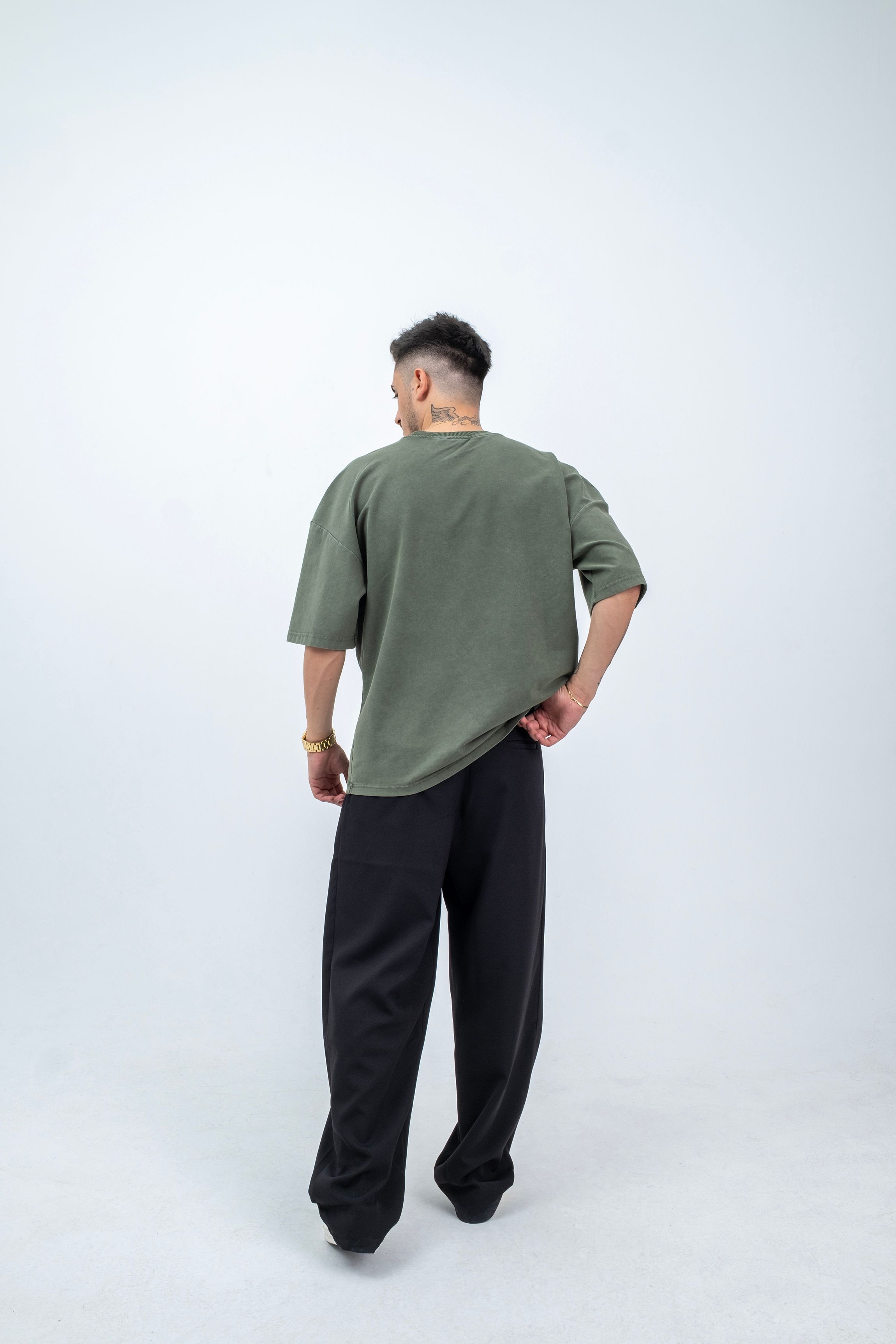 Yağız - Oversize Tişört
