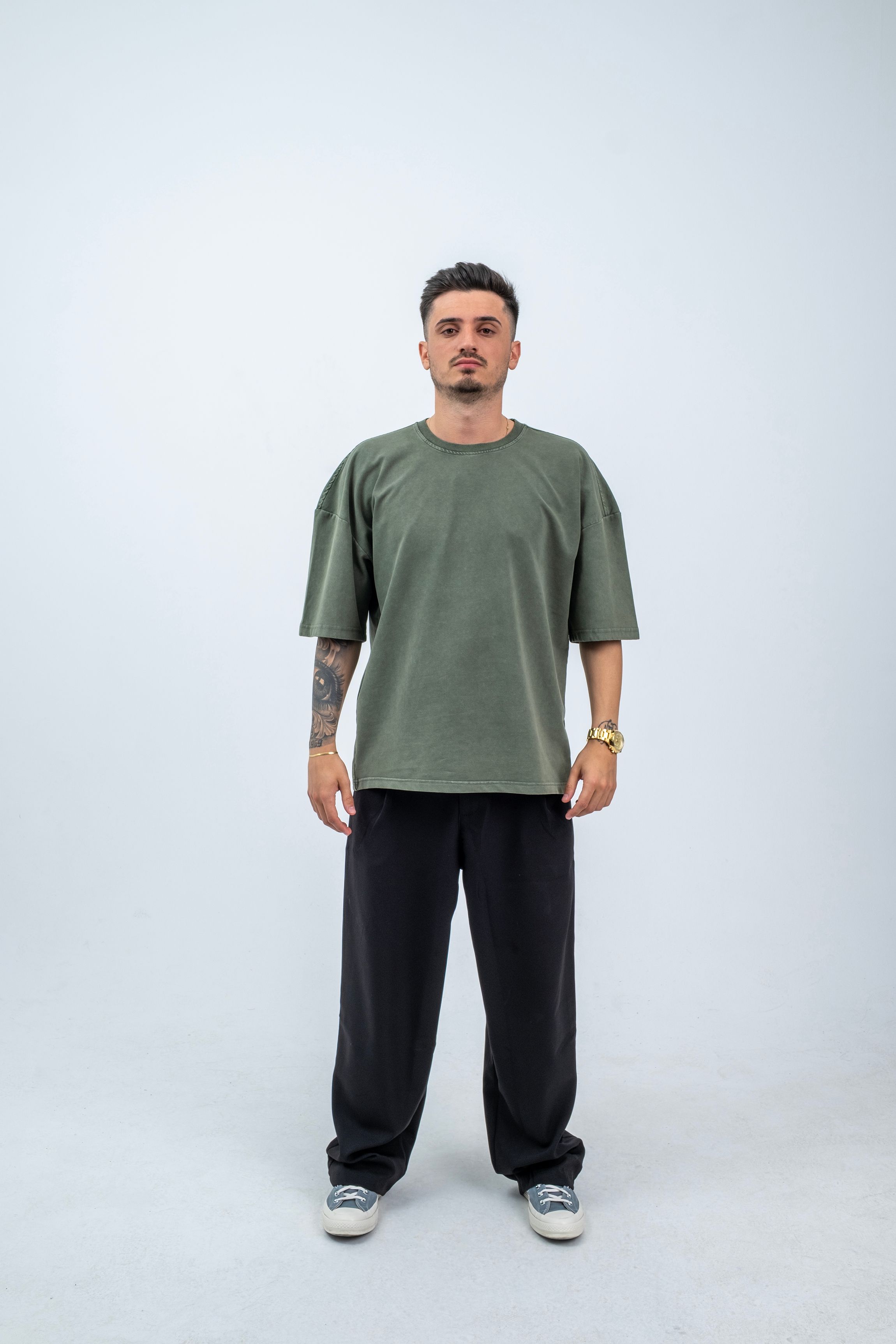 Yağız - Oversize Tişört