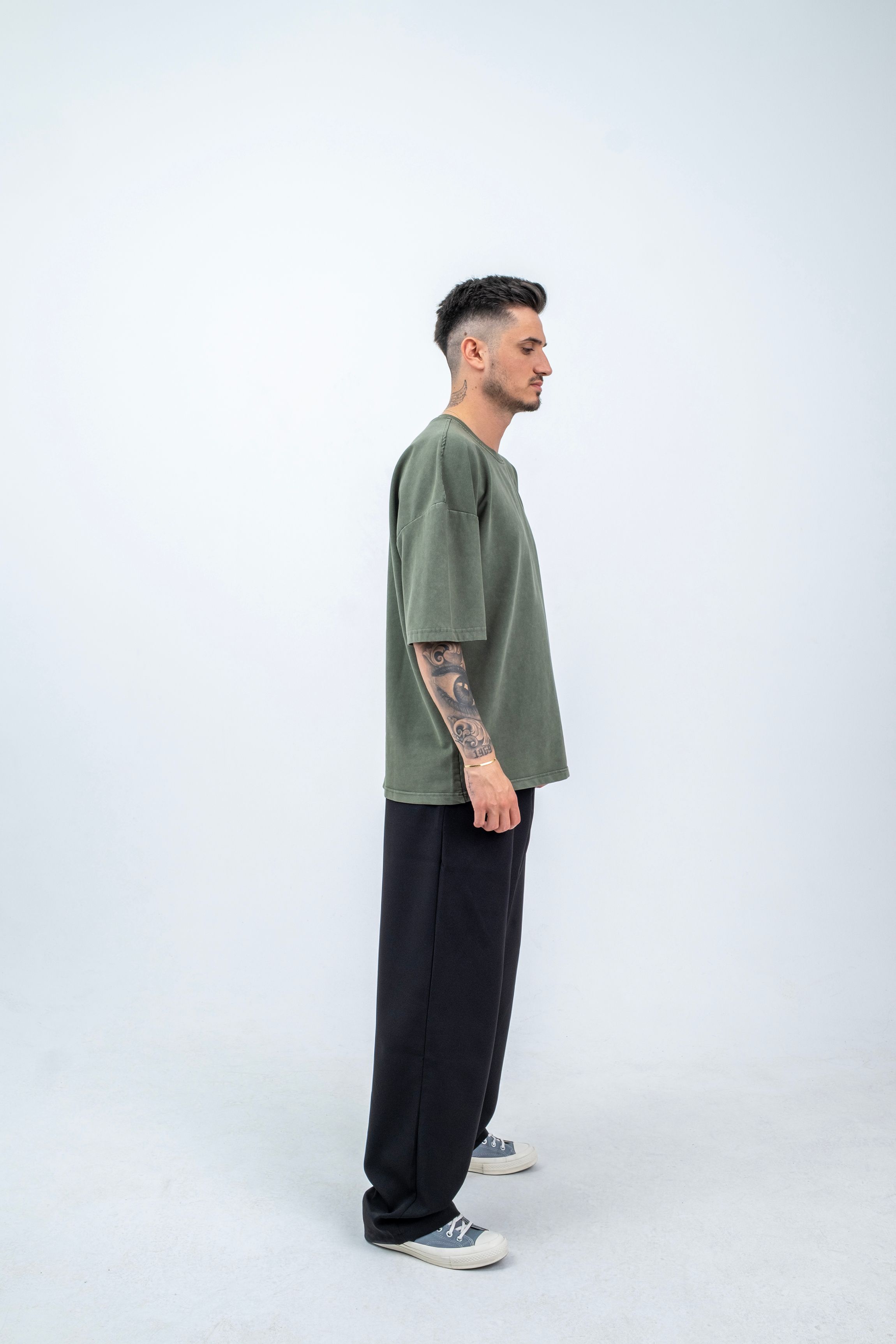 Yağız - Oversize Tişört