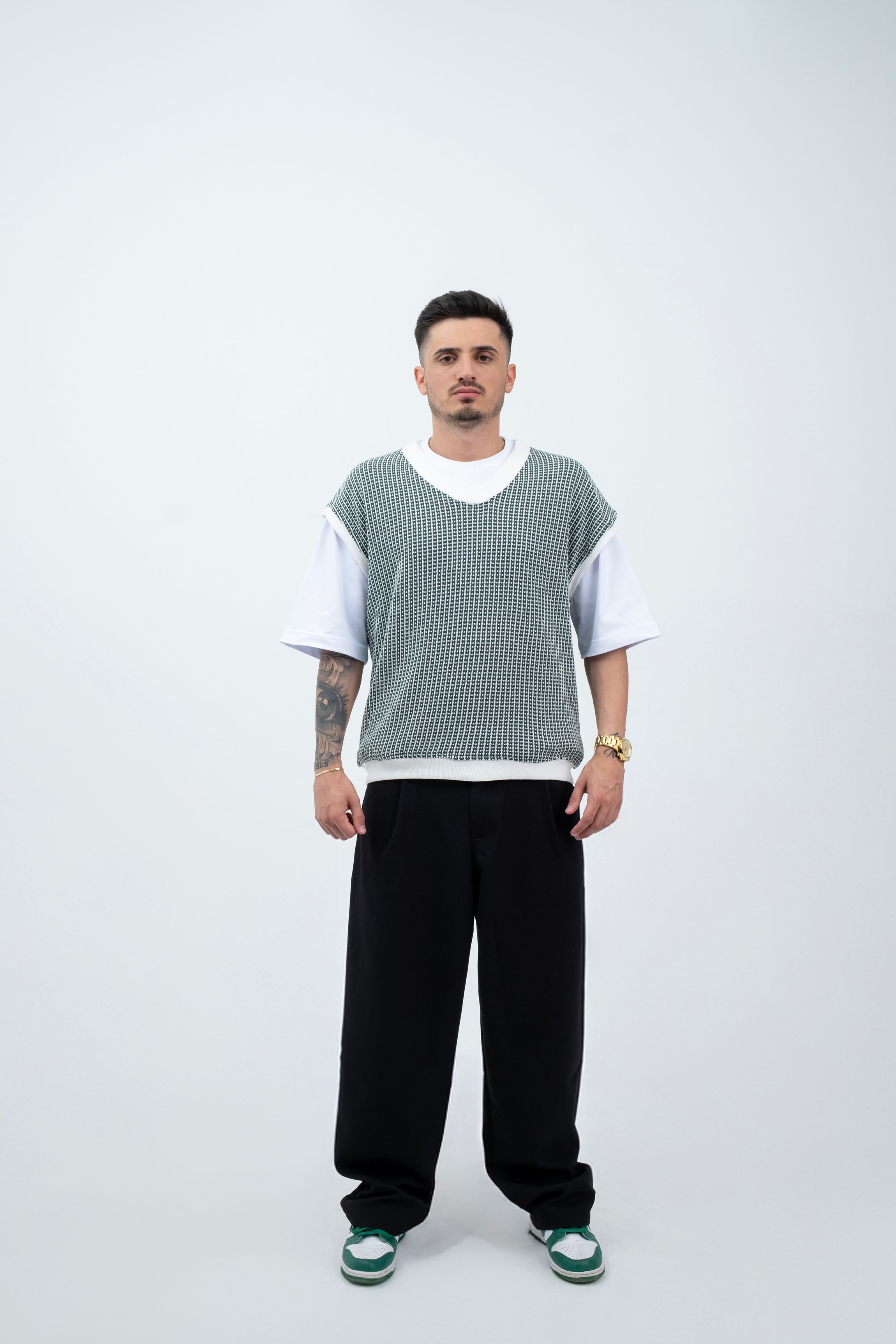 Örgün - Oversize Tişört