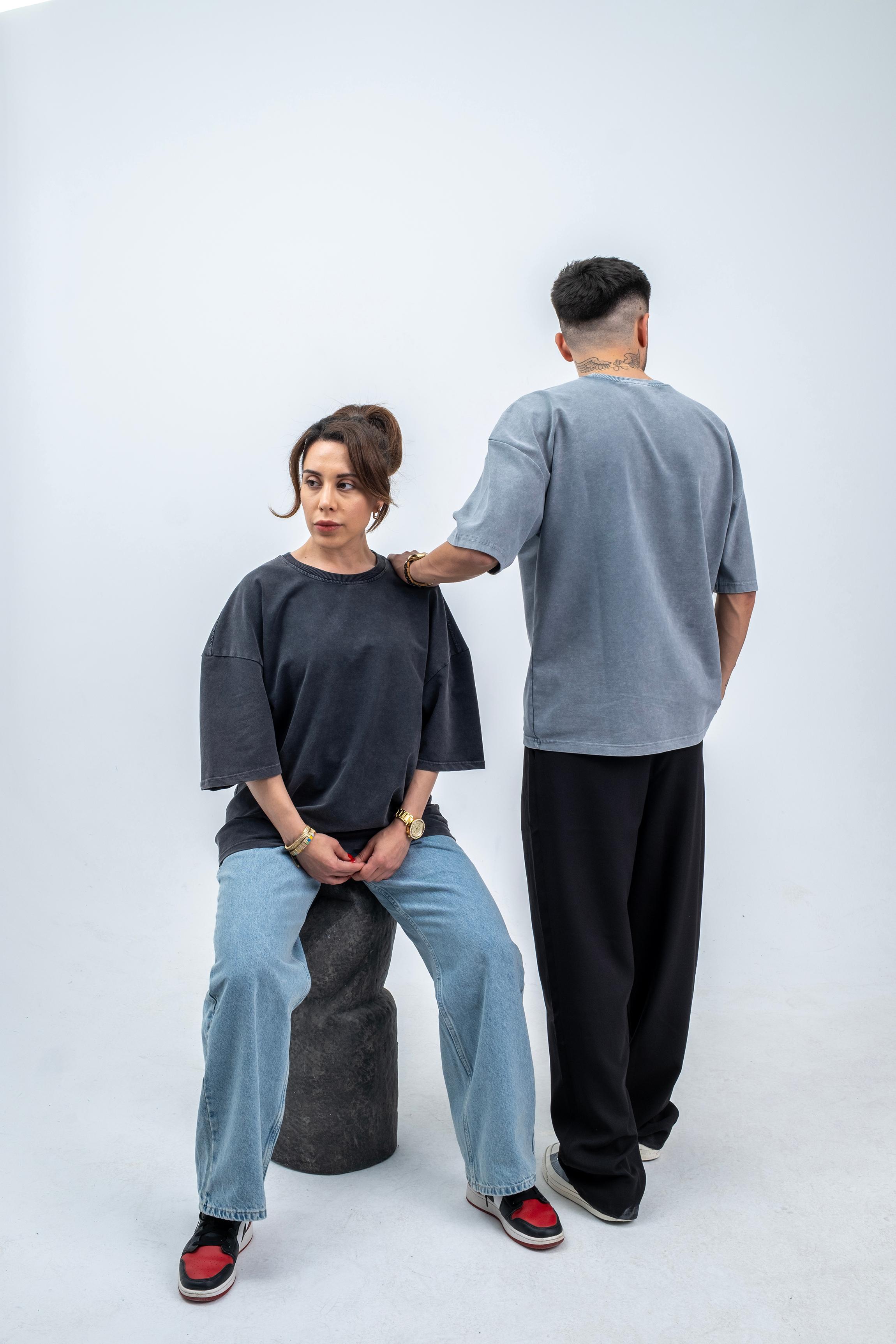 Bozluk - Oversize Tişört