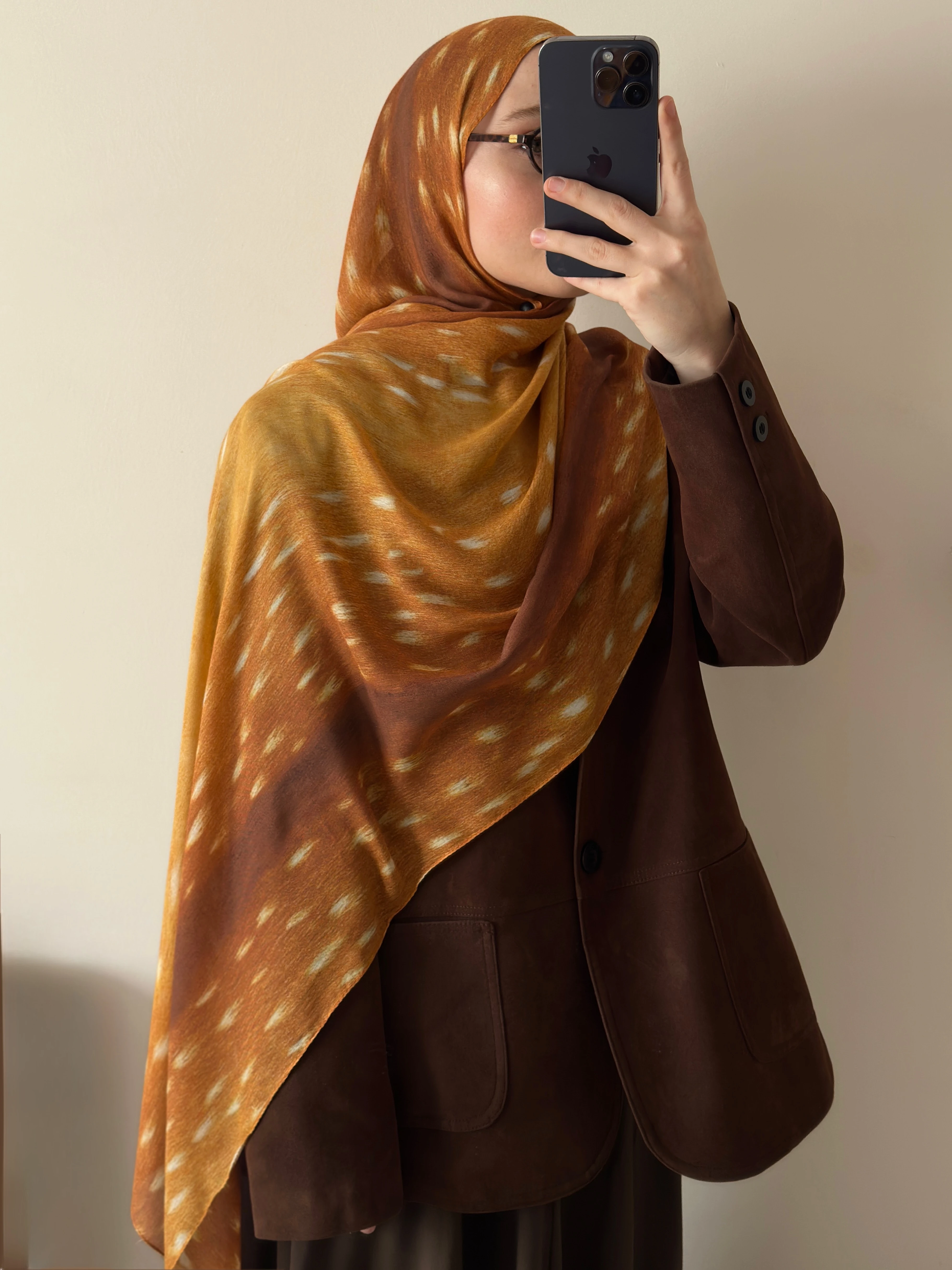 Natural Modal Şal Bambi