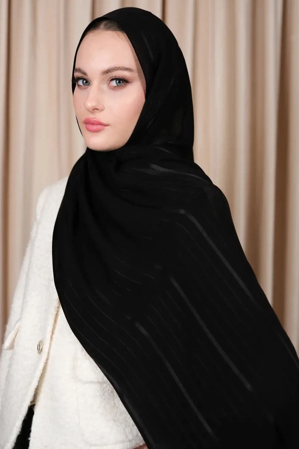 Flossy Modal Şal Aura Desen