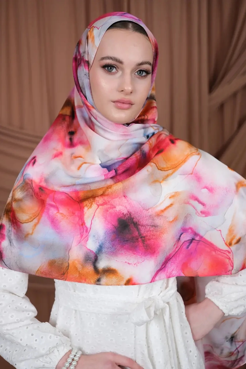 Lovury İpeksi Şal - Rose