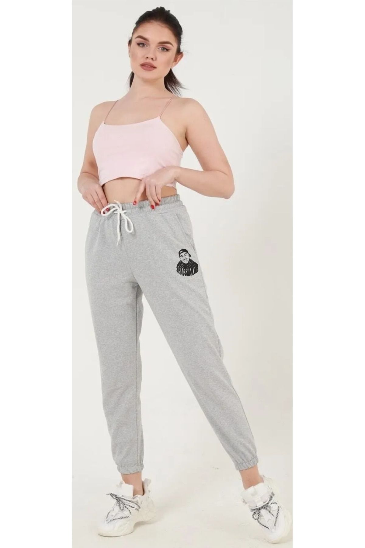 Erkek Siyah Slim Fit Jogger Eşofman Altı